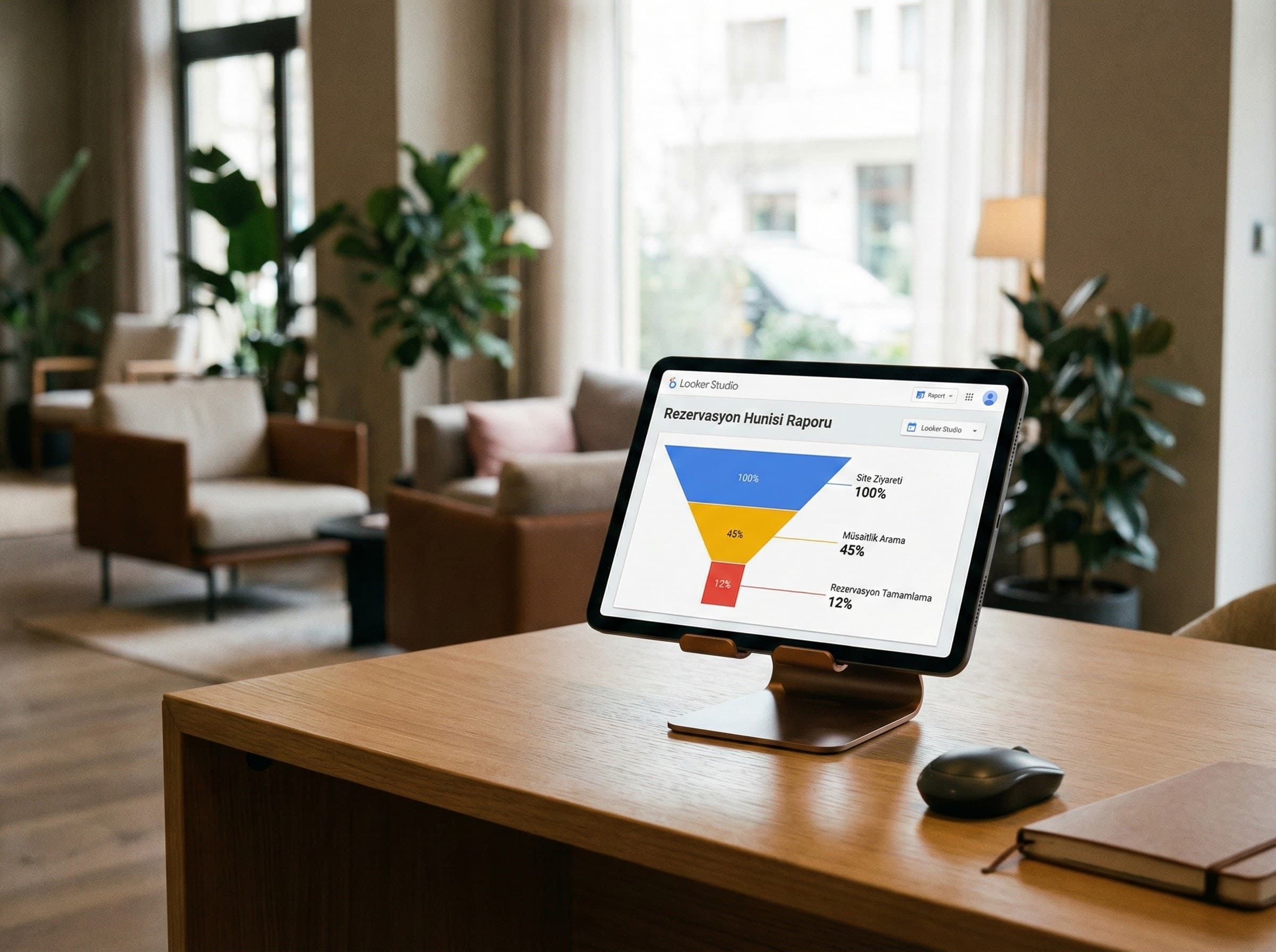 Otel raporlama kullanım alanlarını bölen bölüm ayırıcı görseli