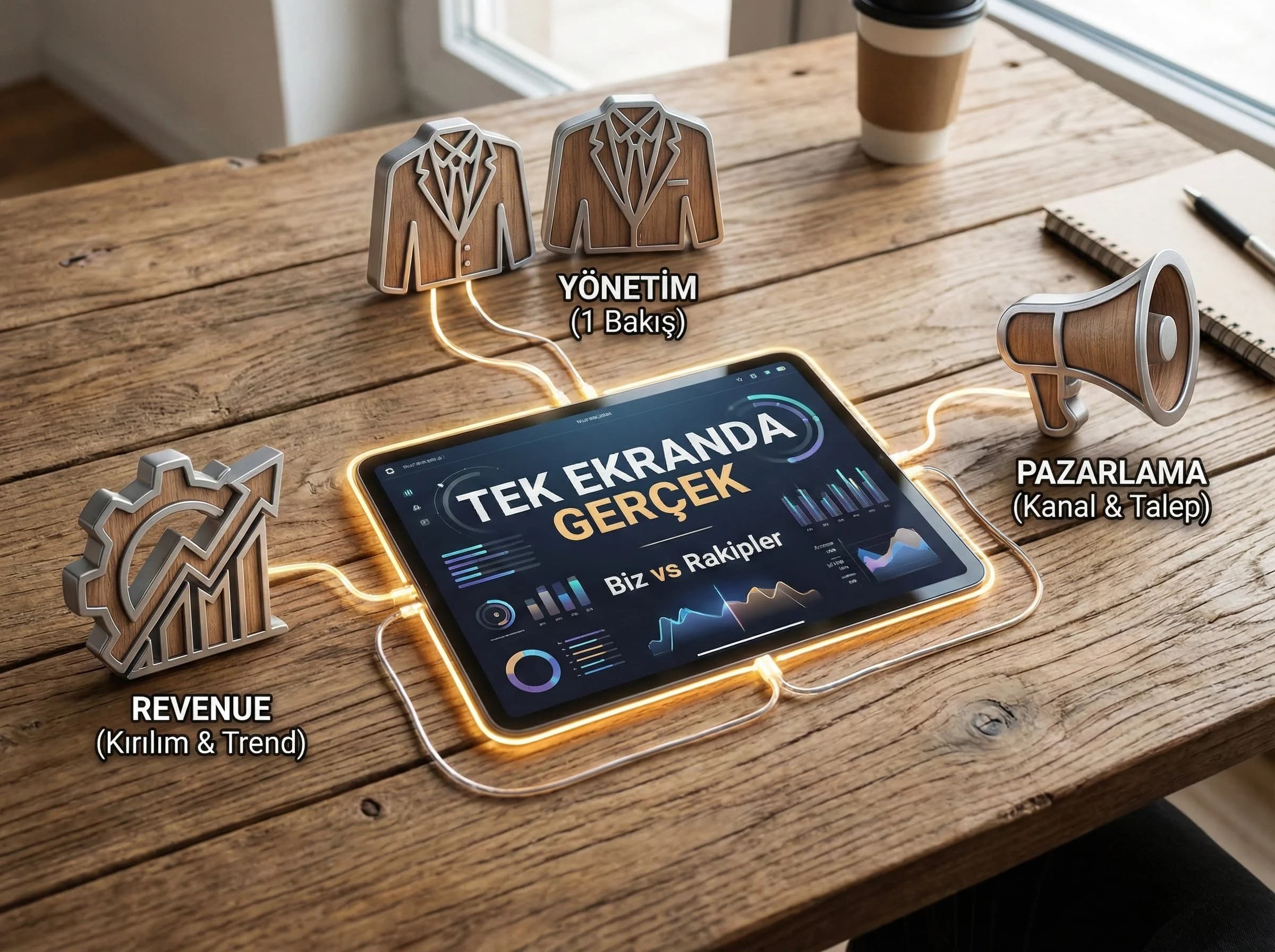 Benchmark dashboard amacı ve kullanıcılarını özetleyen bölüm görseli