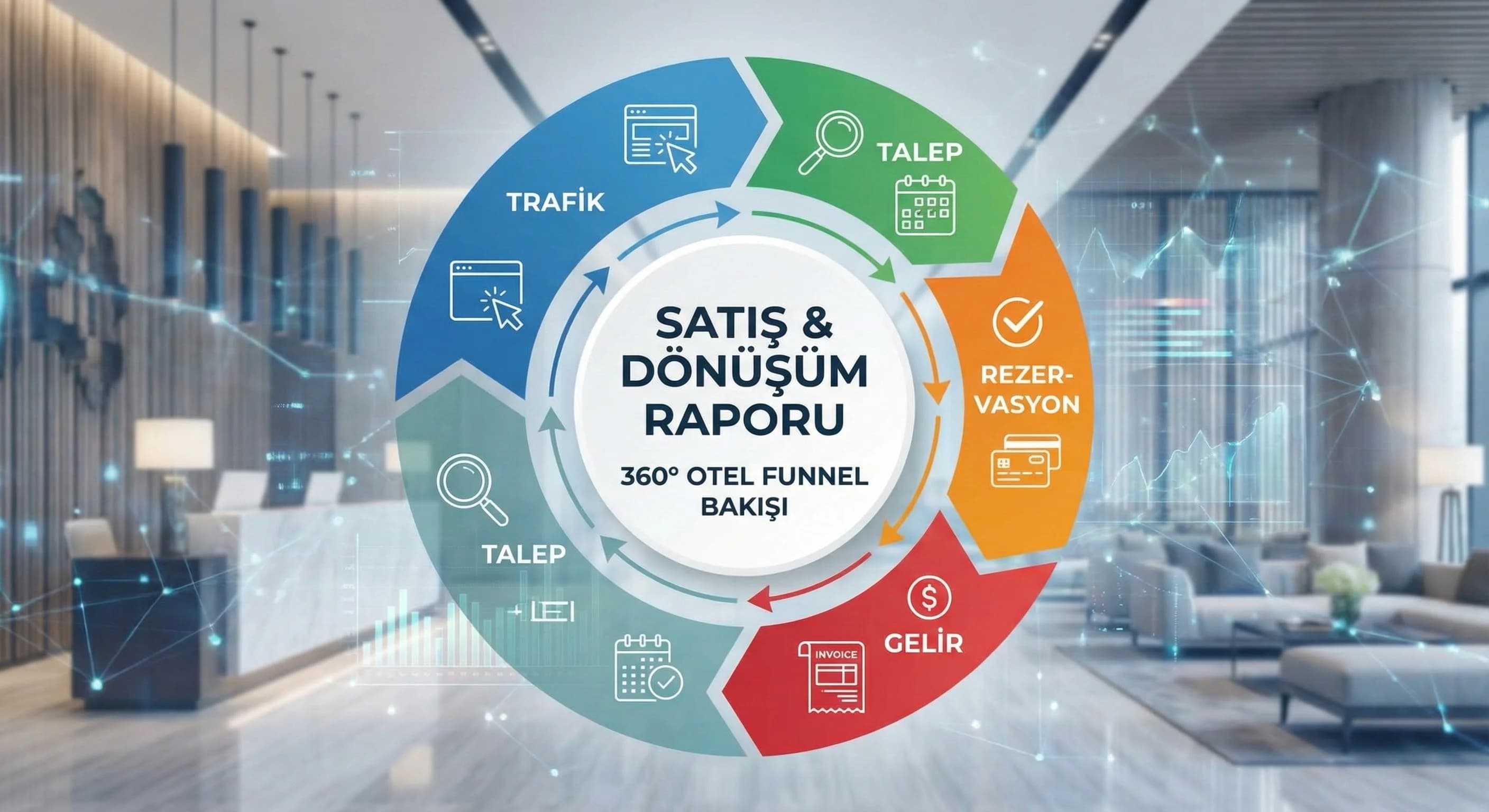 Satış ve Dönüşüm Raporlama Nedir? Oteller İçin 360° Funnel Bakışı