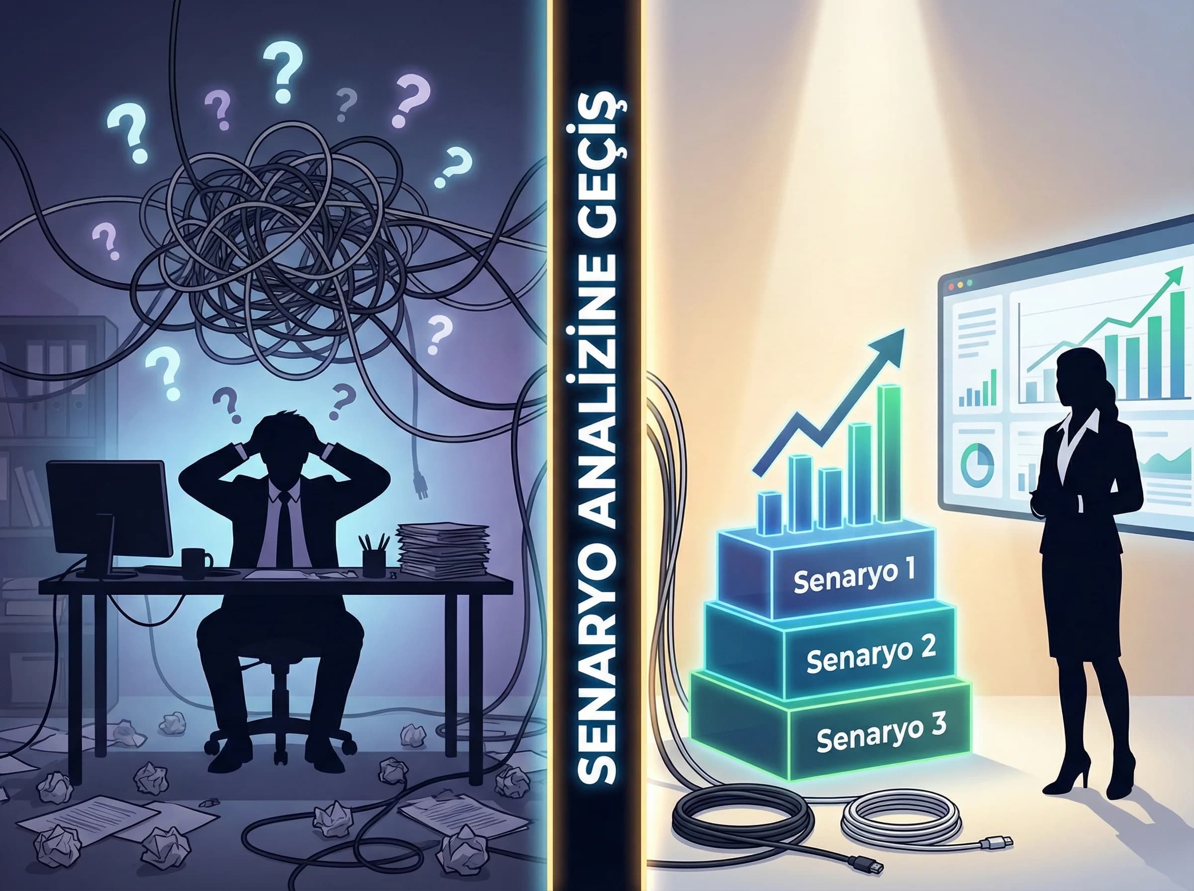 Kanal karması senaryolarına geçişi ayıran otel görseli