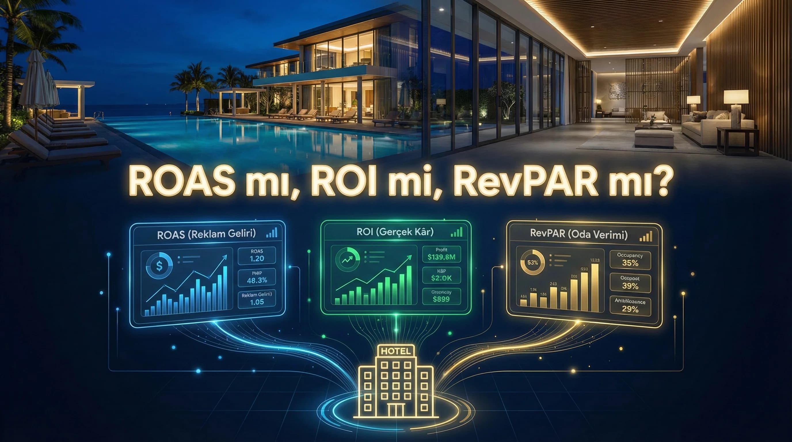 ROAS mi ROI mi? Oteller İçin Doğru Dönüşüm KPI’larını Seçmek