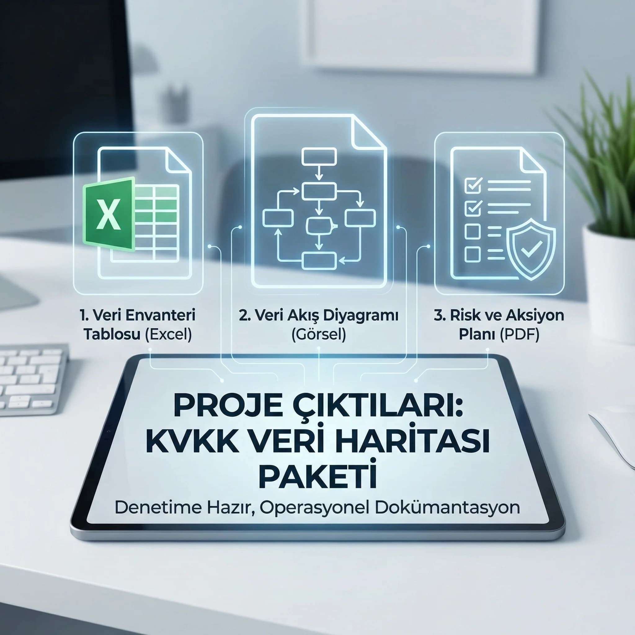 Çıktılar: envanter, akış diyagramı, sprint planı ve risk azaltım adımları”