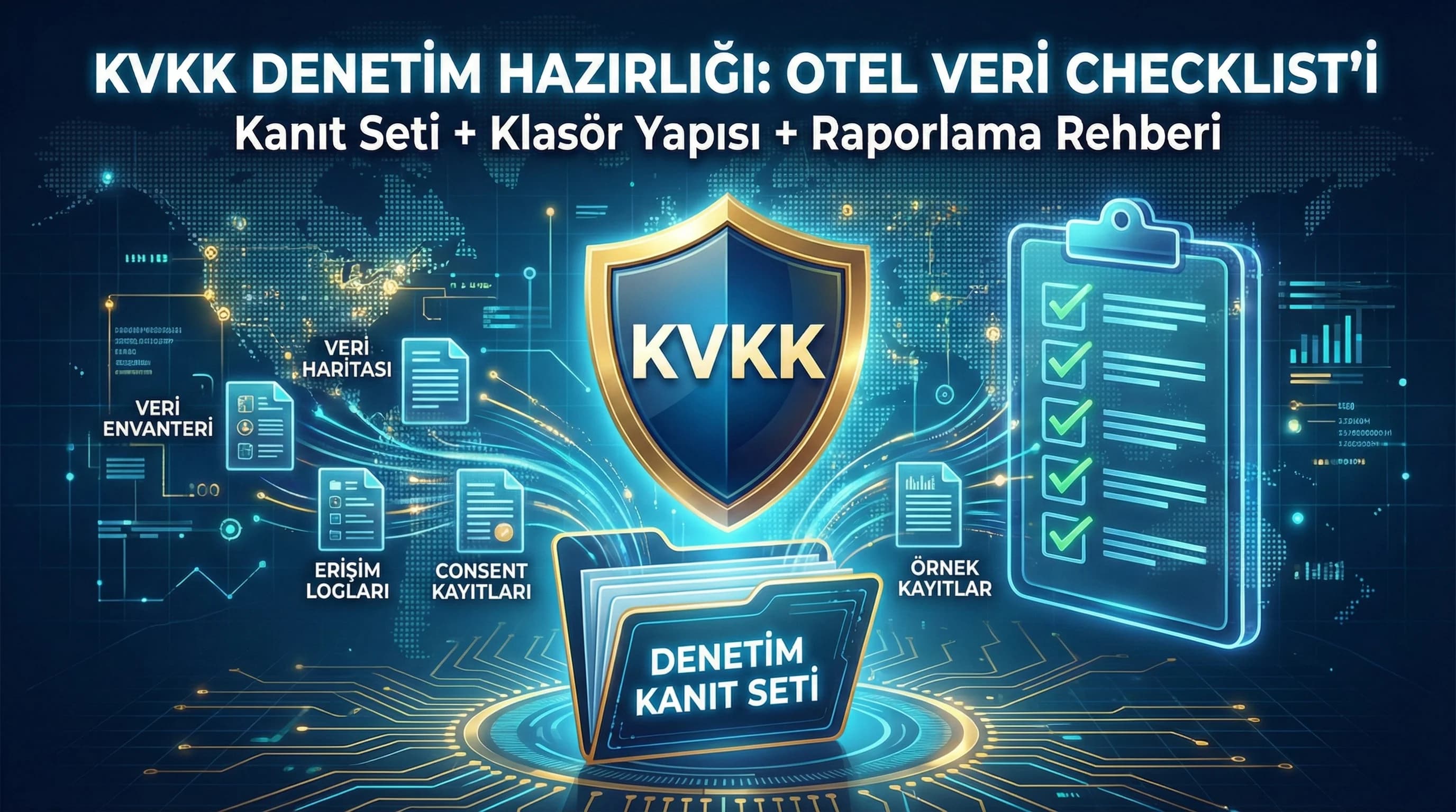 KVKK Denetimine Hazırlık: Oteller İçin Veri Raporlama Checklist’i