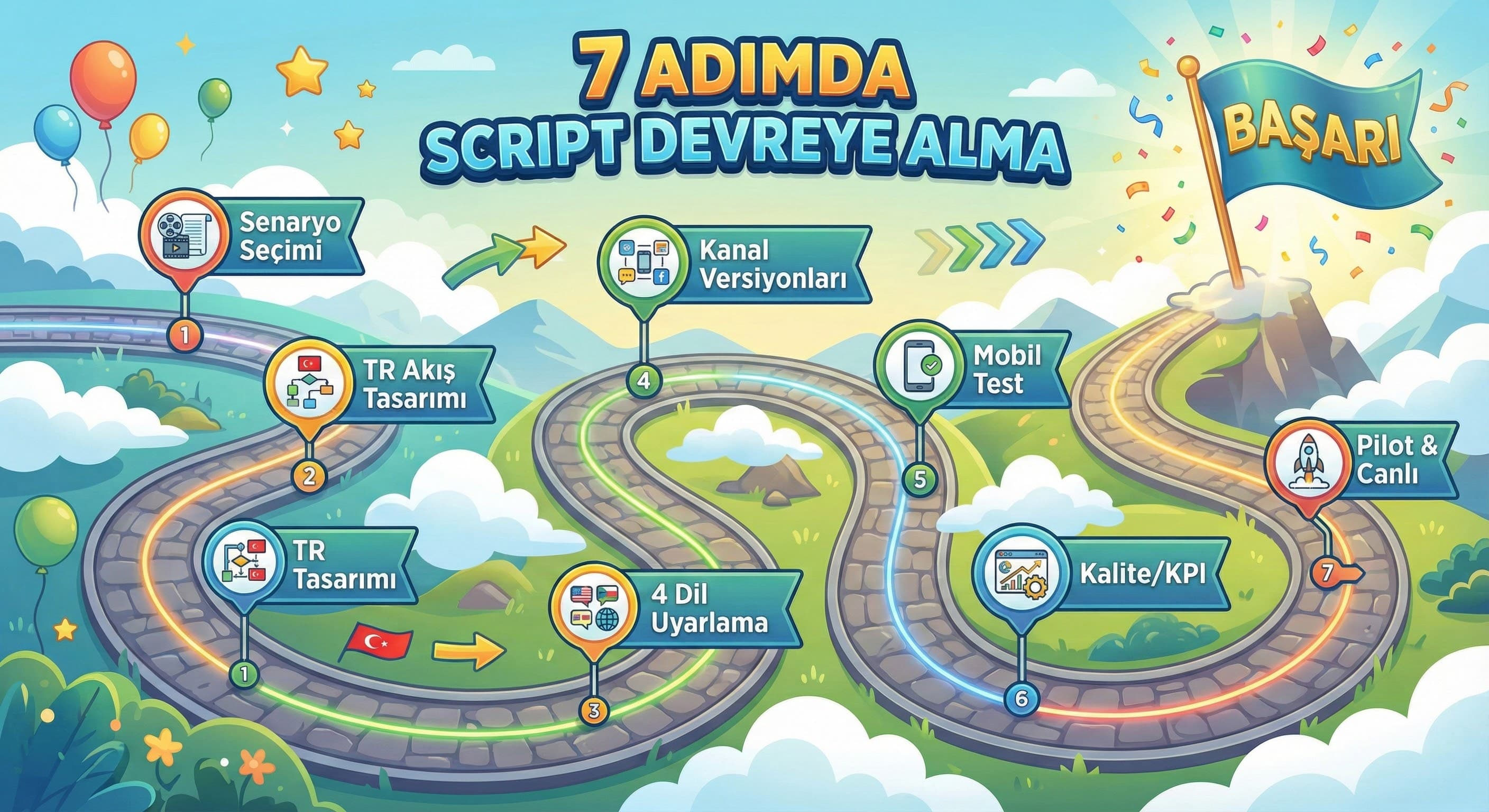 7 Adımda Script Devreye Alma
