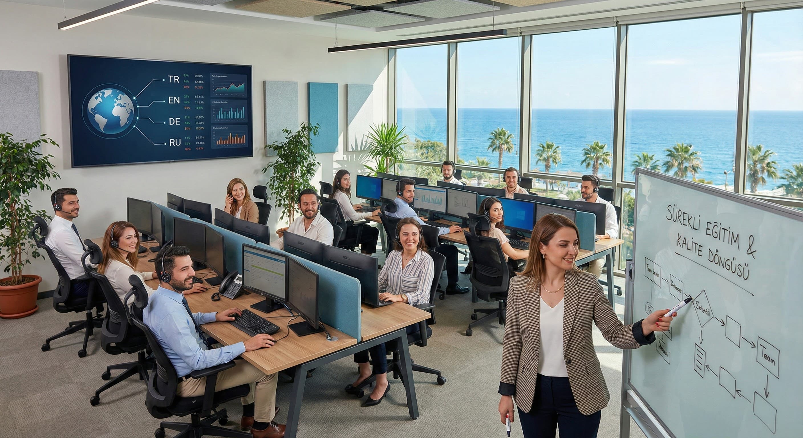 4 Dilli Çağrı Merkezi Agent Seçimi, Eğitim ve Koçluk Modeli