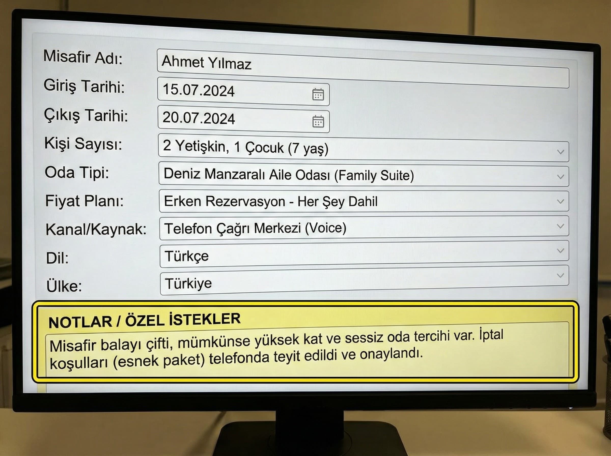PMS’te Kayıt Oluştururken Kritik Alanlar