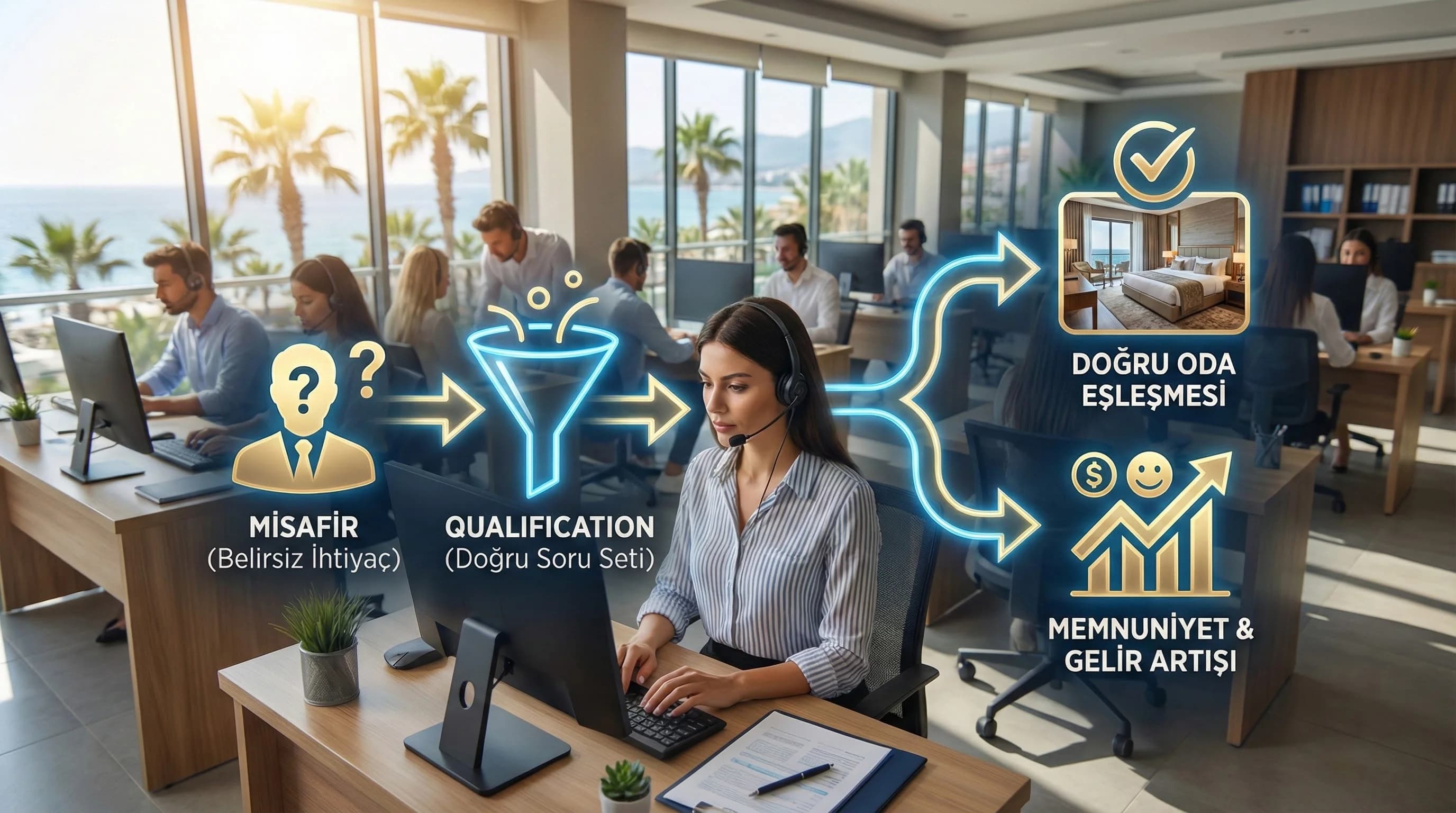 Rezervasyon Öncesi Soru Sorma Sanatı (Qualification): Geliri ve Memnuniyeti Artıran Sorular