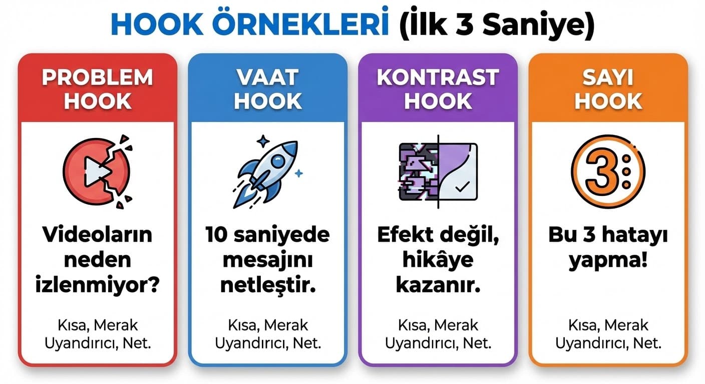 Hook ve İlk 3 Saniye