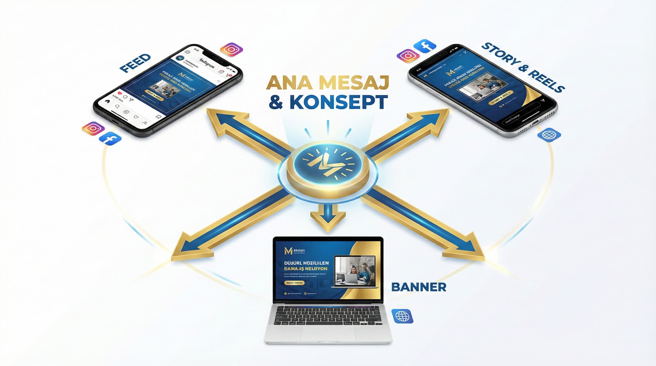 Kampanya İçin Görsel Set Nasıl Kurulur? (Feed, Story, Reels, Banner)