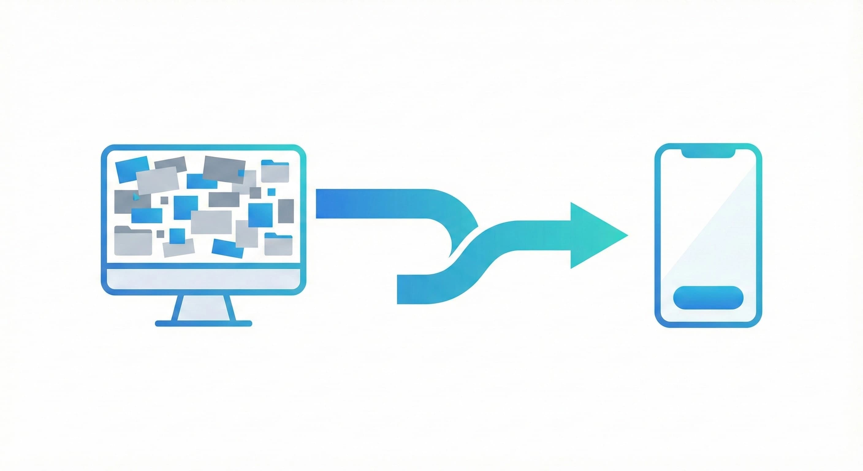 Mobile-first bölüm geçişini destekleyen ayırıcı görsel