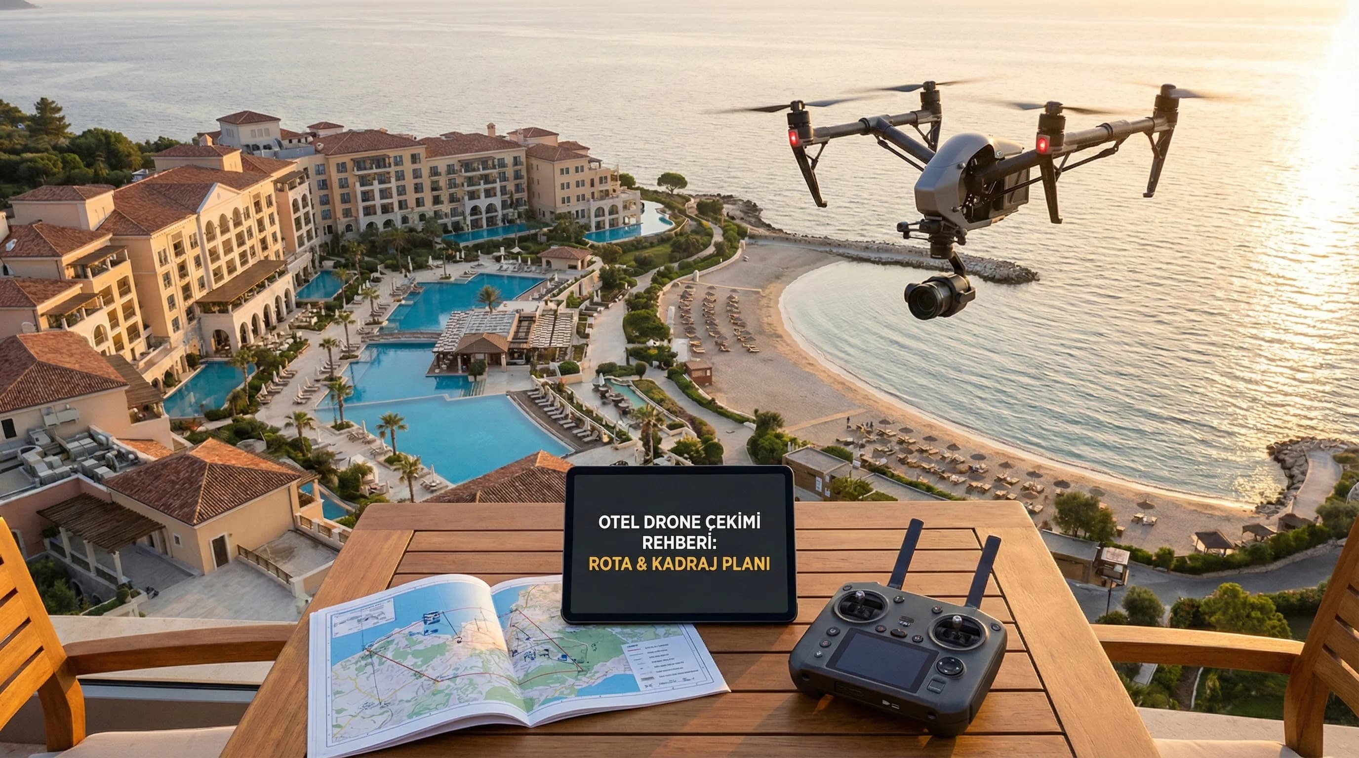 Otel Drone Çekimi Rehberi: Havadan Görüntülerle Fark Yaratmak