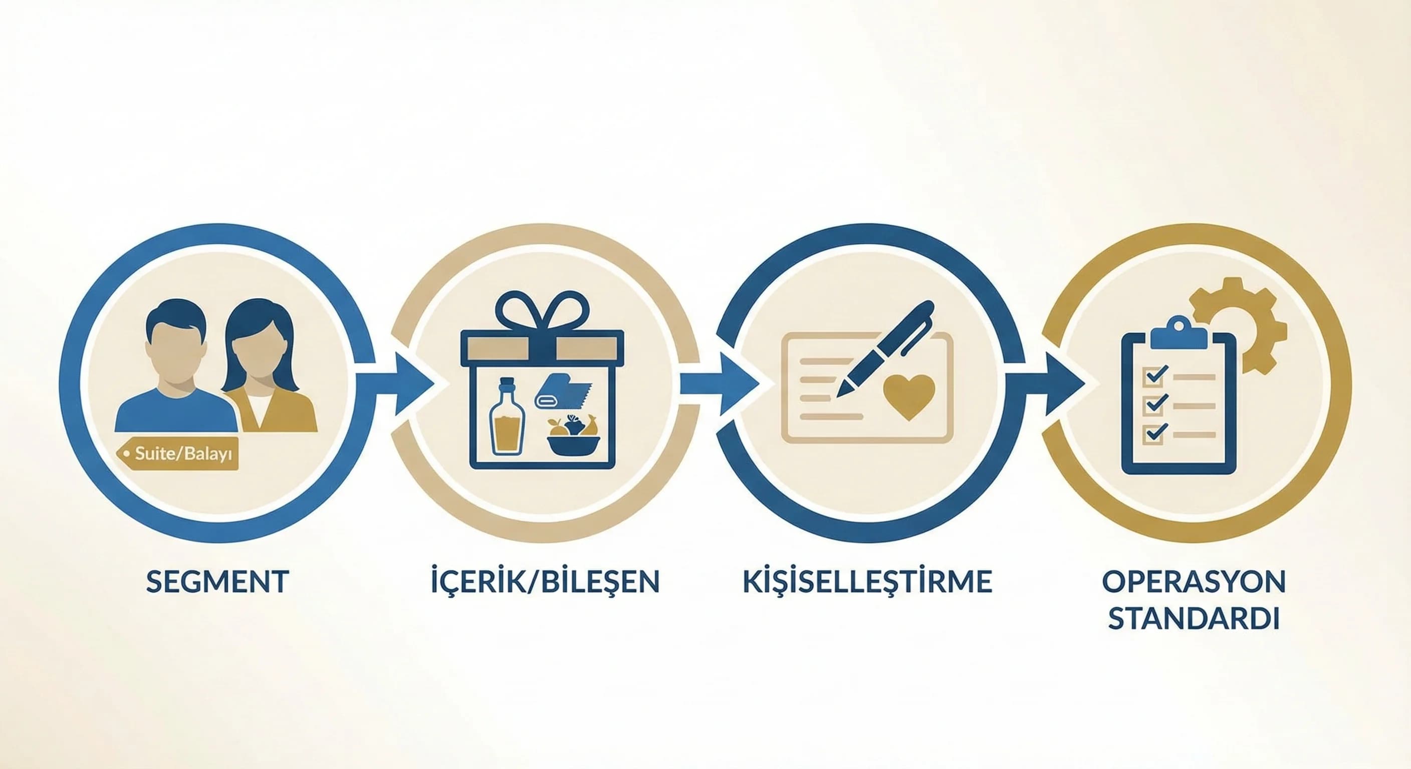 VIP set hazırlama adımları, segment ve operasyon standardı otel bağlamı