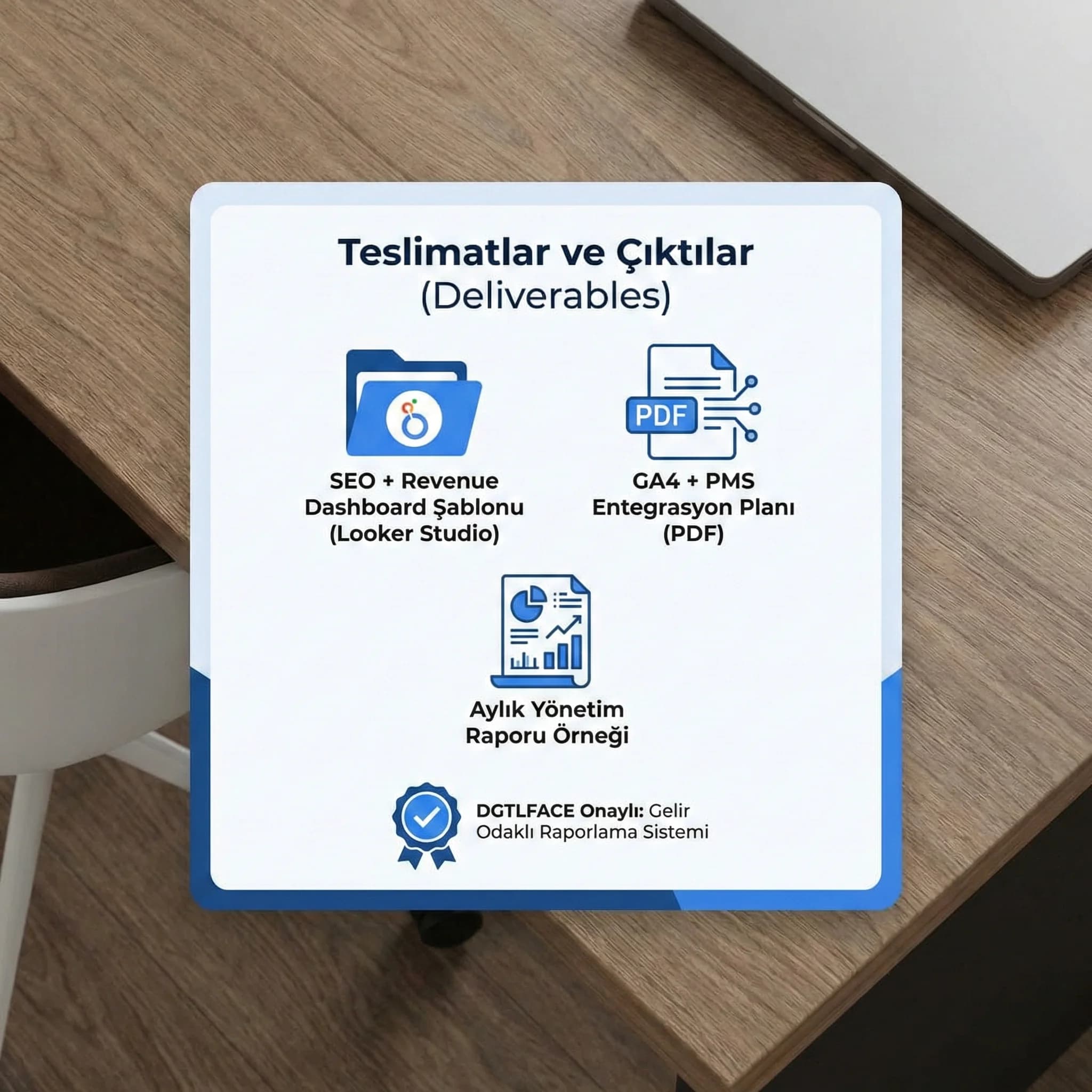 Otele özel 3 katmanlı harita + blueprint deliverables