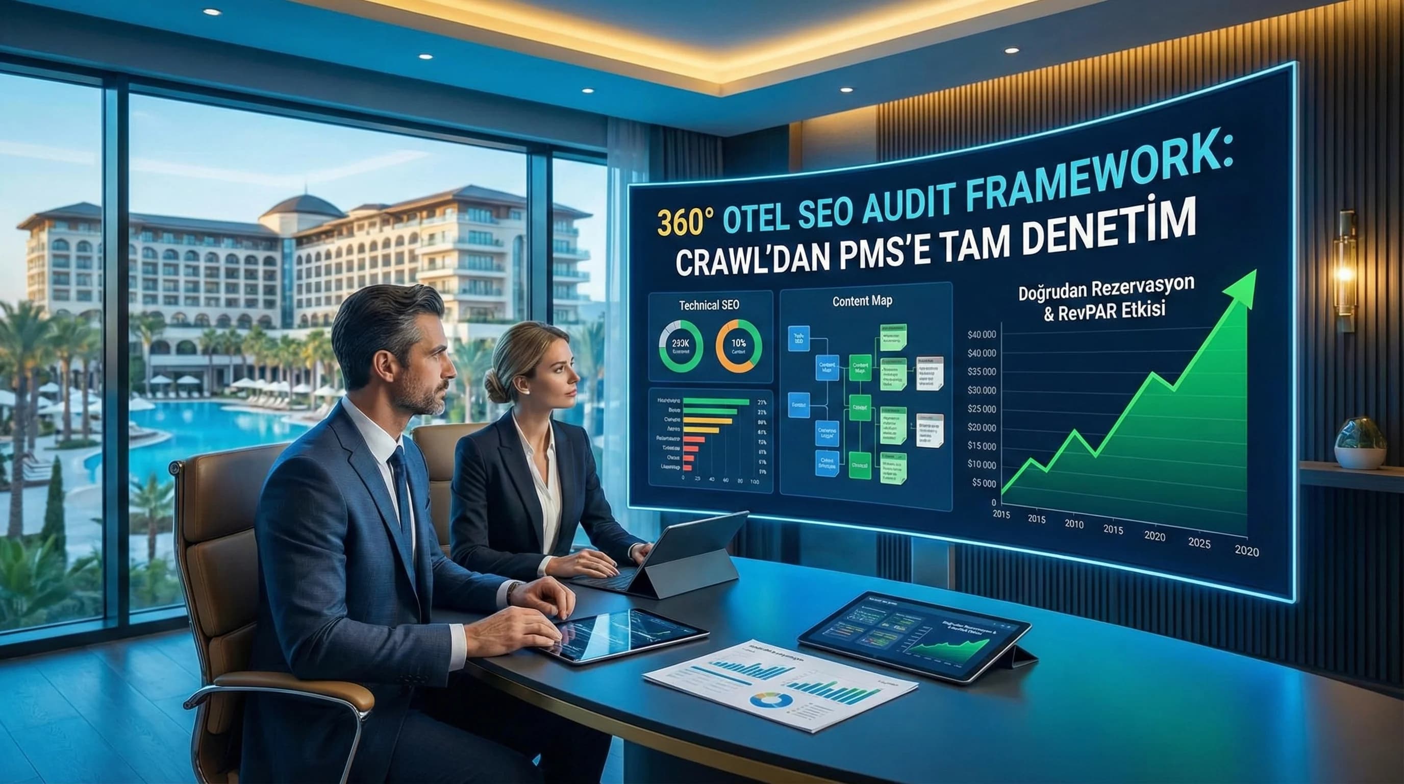 360° Otel SEO Audit Framework: Crawl’dan PMS’e Kadar Tam Denetim