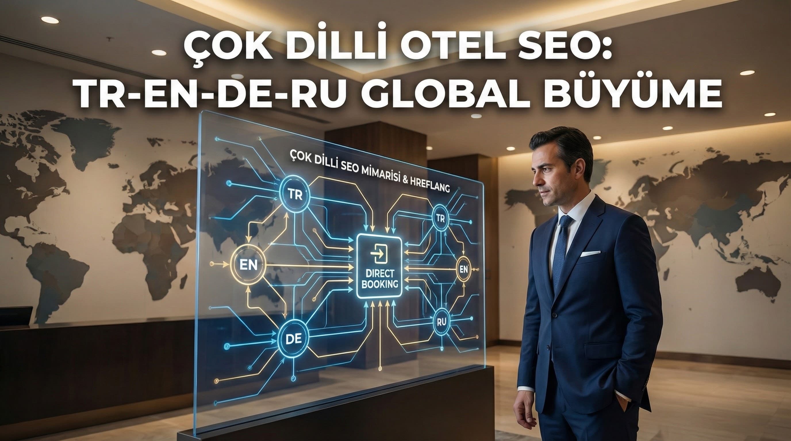 Çok Dilli Otel SEO: TR–EN–DE–RU Yapıda Hreflang, Site Mimarisi ve İçerik Stratejisi