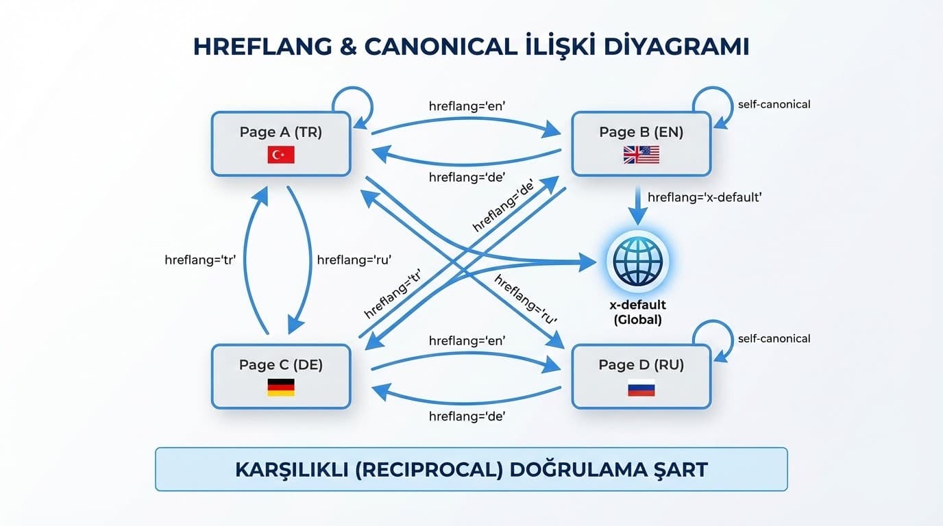 Hreflang ve dil/site sinyallerini doğru kurmak için kontrol listesi