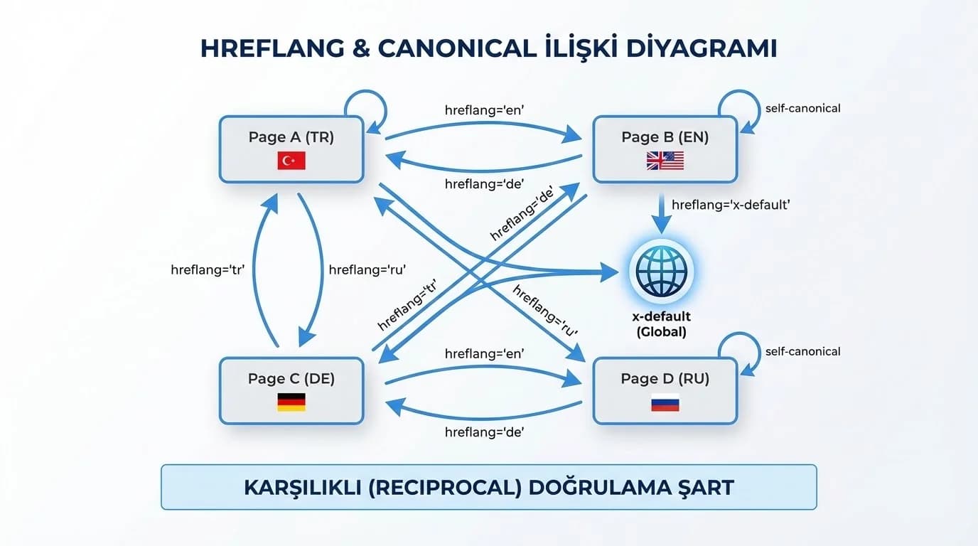 Hreflang ve dil/site sinyallerini doğru kurmak için kontrol listesi
