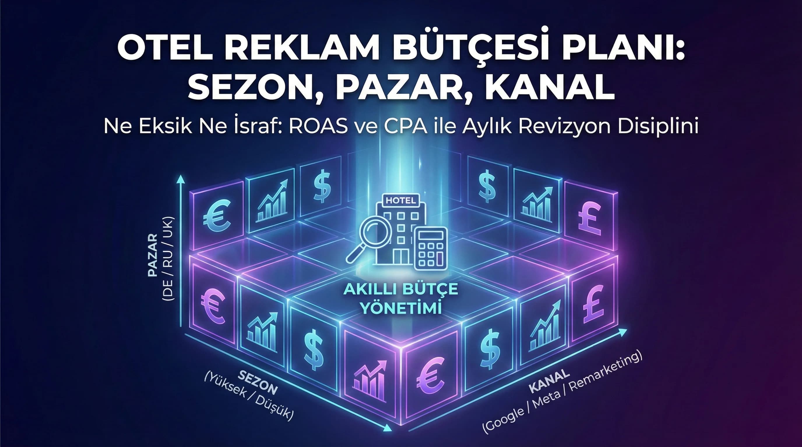 Otel Reklam Bütçesi Nasıl Planlanır? Sezon, Pazar ve Kanal Bazlı Yaklaşım