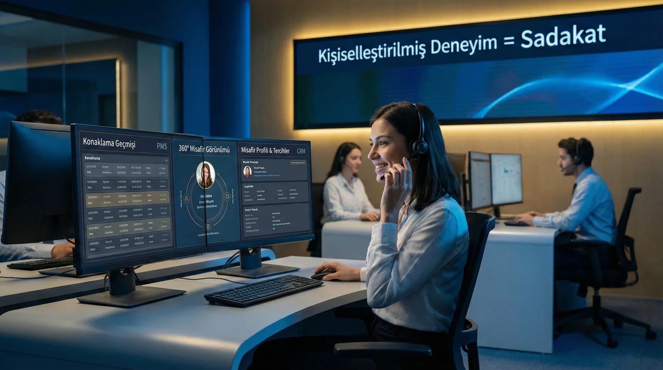 Çağrı Merkezi + PMS + CRM Entegrasyonu: Her Aramada Misafiri Tanımak