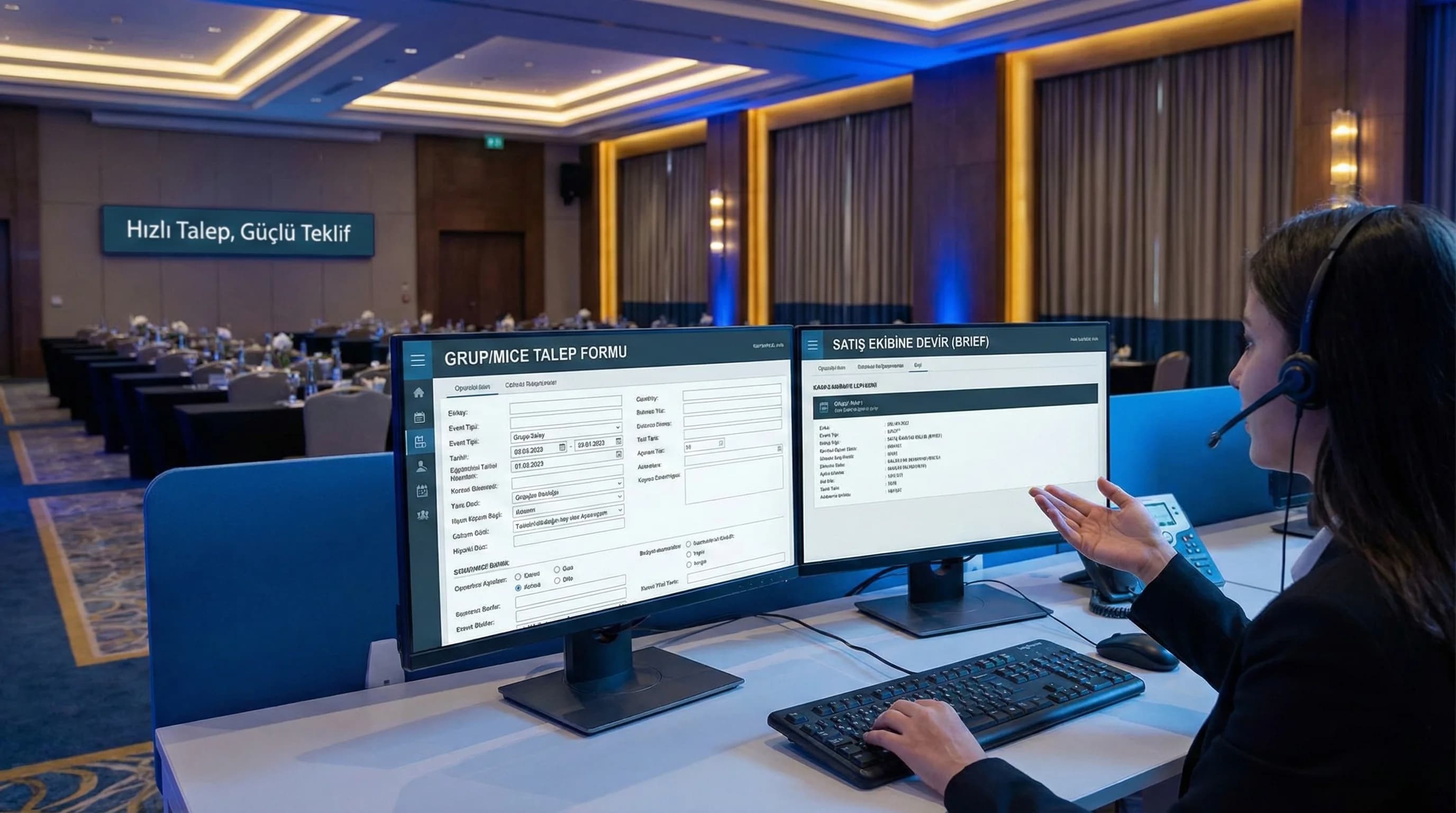 Grup ve MICE Rezervasyonlarını Çağrı Merkezinden Yönetmek: Toplantı, Kongre ve Etkinlik Talepleri