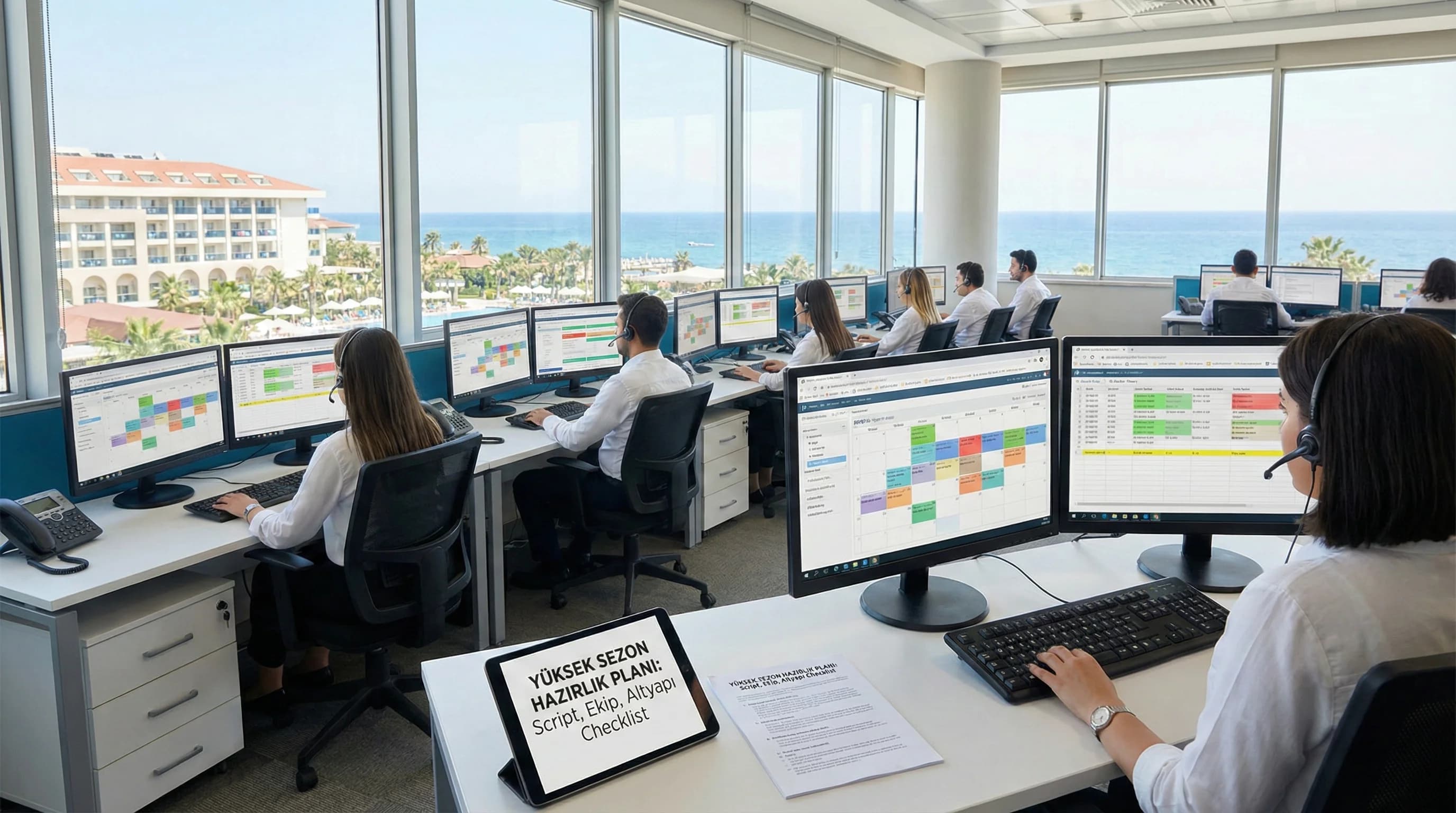 Yüksek Sezon İçin Otel Çağrı Merkezi Hazırlık Planı: Script, Ekip ve Altyapı