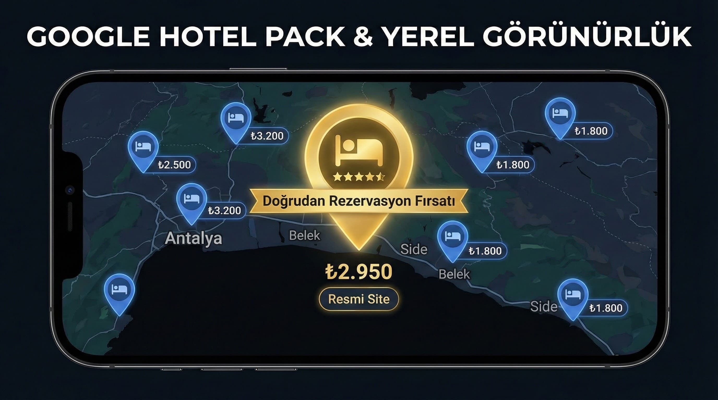 SERP bileşenleri ve OTA rekabeti