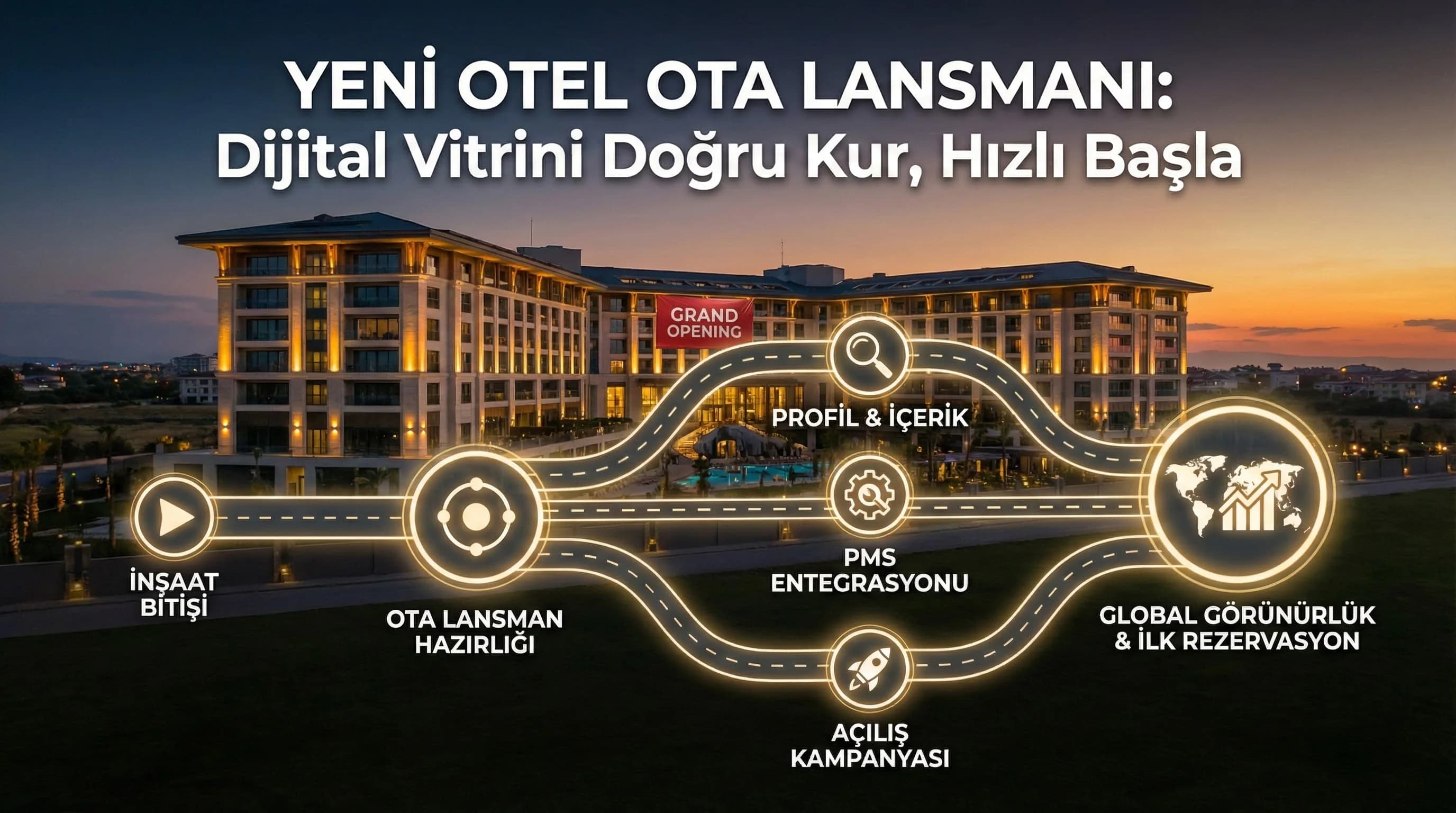 Yeni Açılan Oteller İçin OTA Kurulum ve Lansman Checklist’i