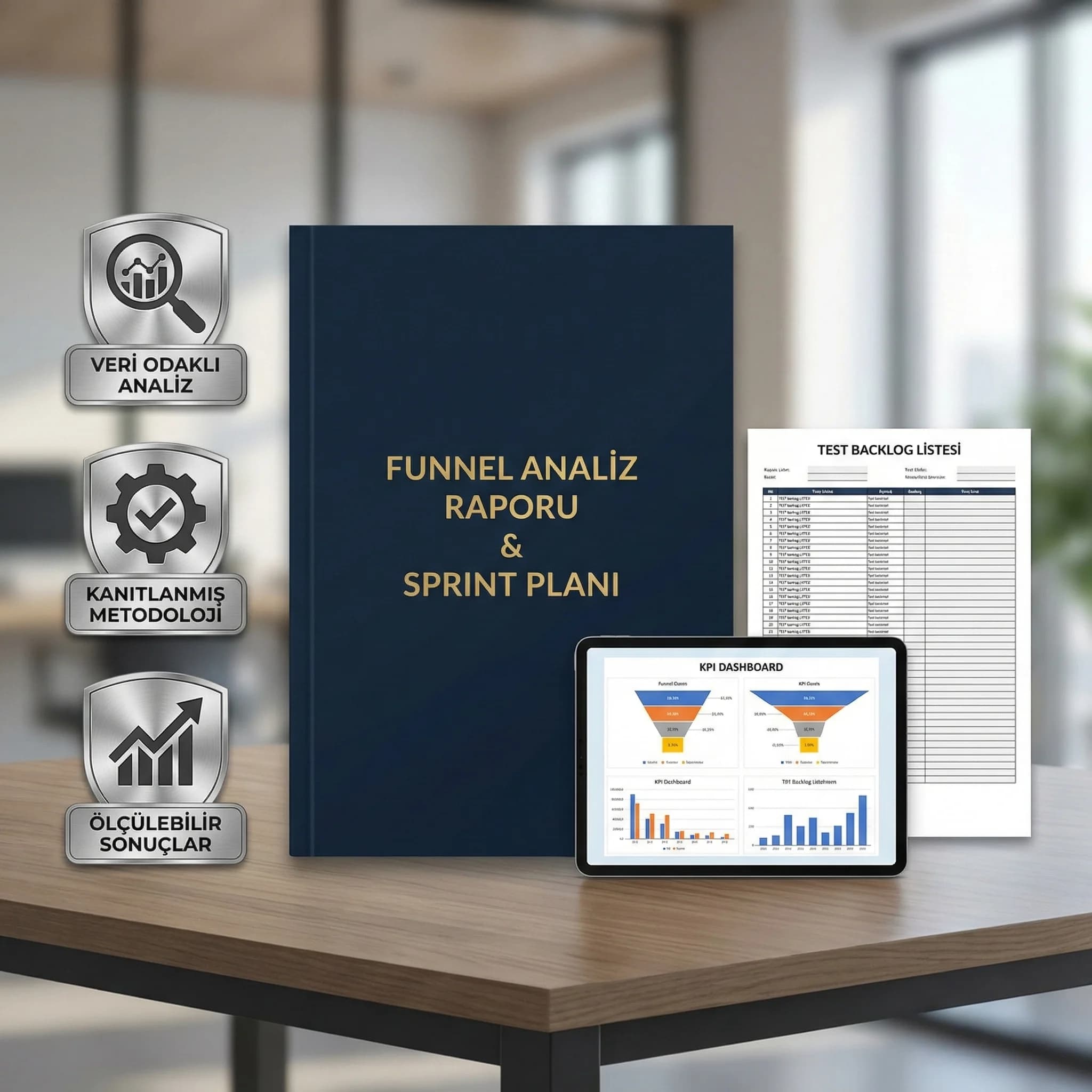 Dashboard ve sprint teslimatları, otel satış optimizasyonu güven unsuru gösterme