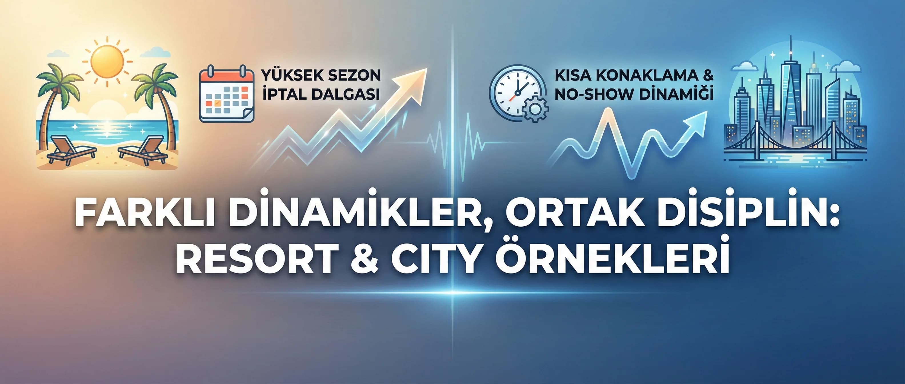 Resort ve city senaryolarına geçişi ayıran otel bölüm görseli