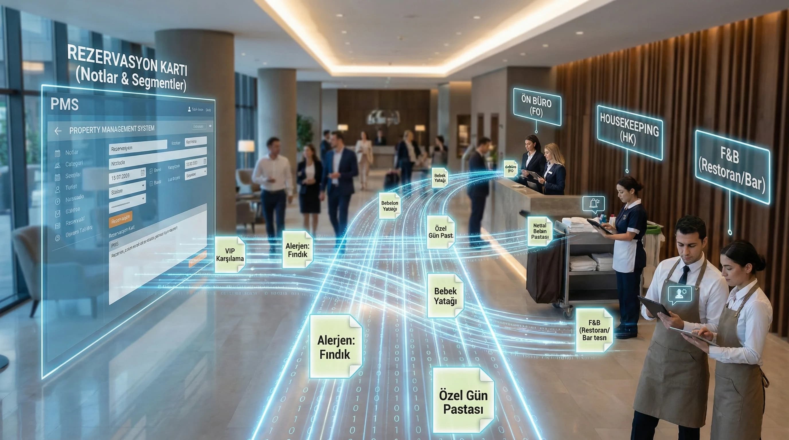 Rezervasyon Notları, Segmentler ve Ön Büro: Operasyonun Görünmez Köprüsü