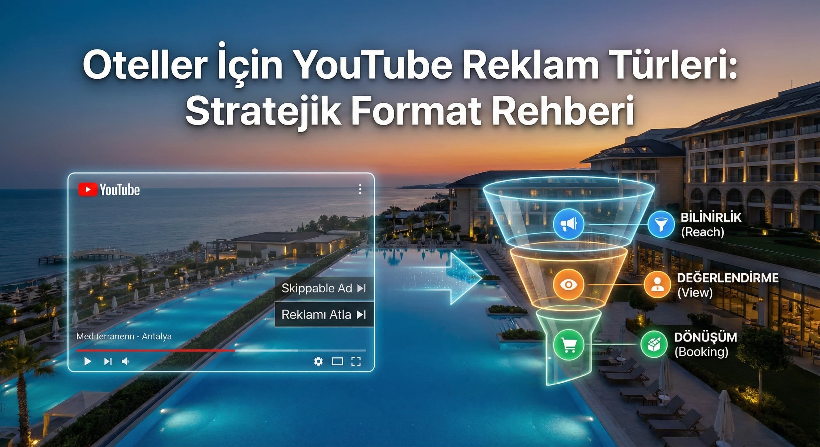 Oteller İçin YouTube Reklam Türleri: Hangi Format Ne Zaman Kullanılmalı?
