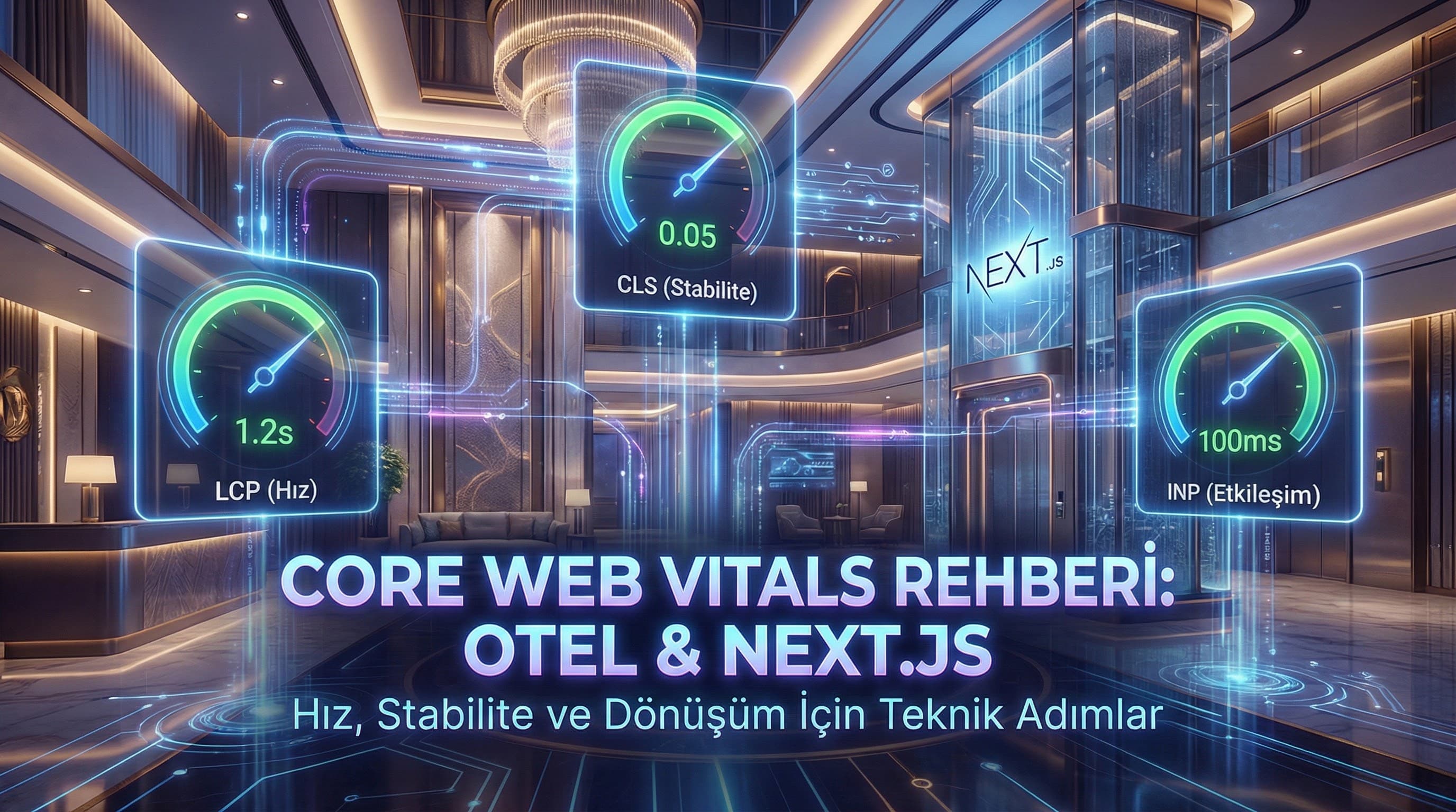 Core Web Vitals Nedir? Otel ve Next.js Siteleri İçin Teknik Rehber