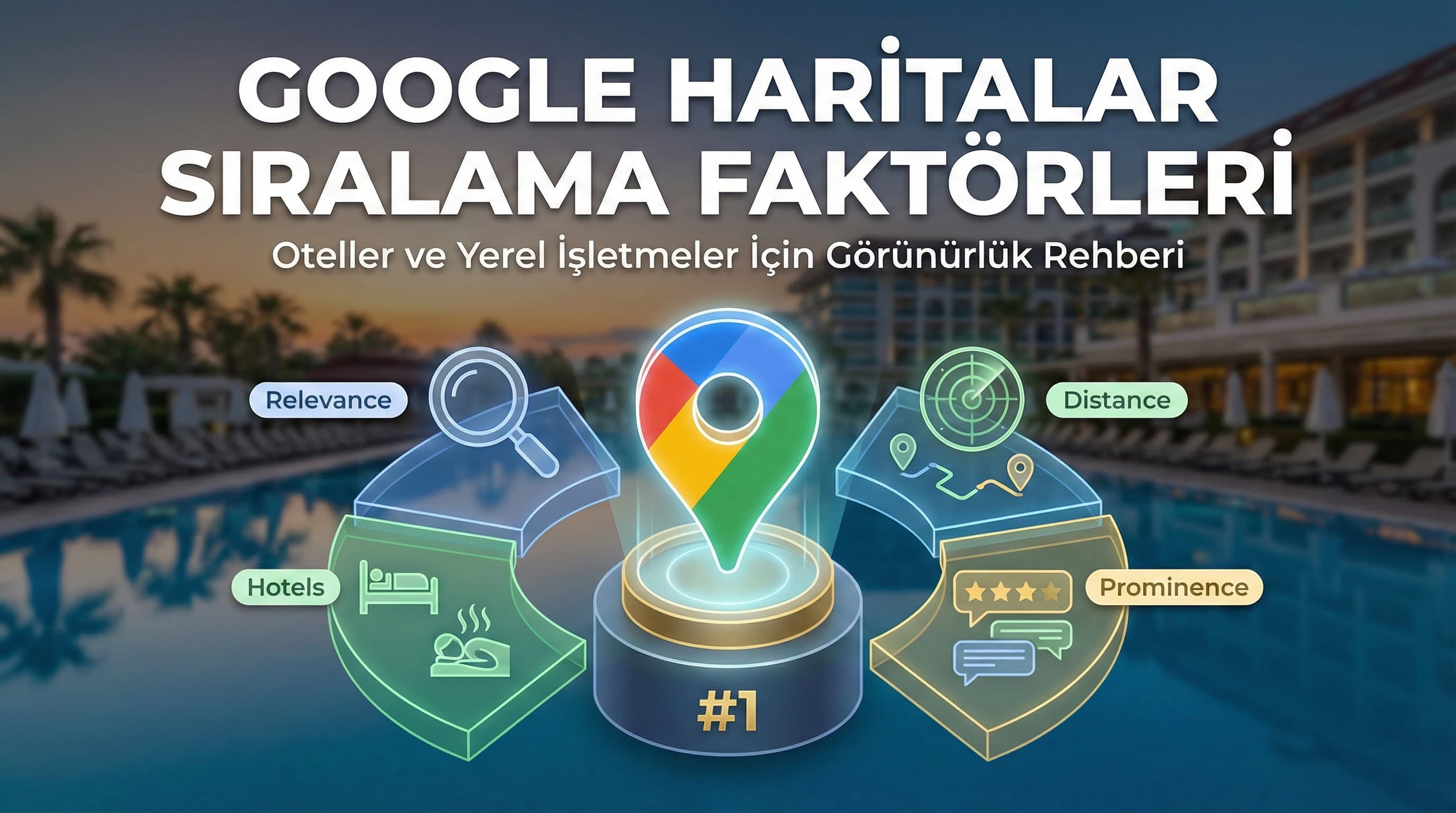 Google Haritalar Sıralama Faktörleri: Otel ve Yerel İşletmeler İçin Temel Rehber