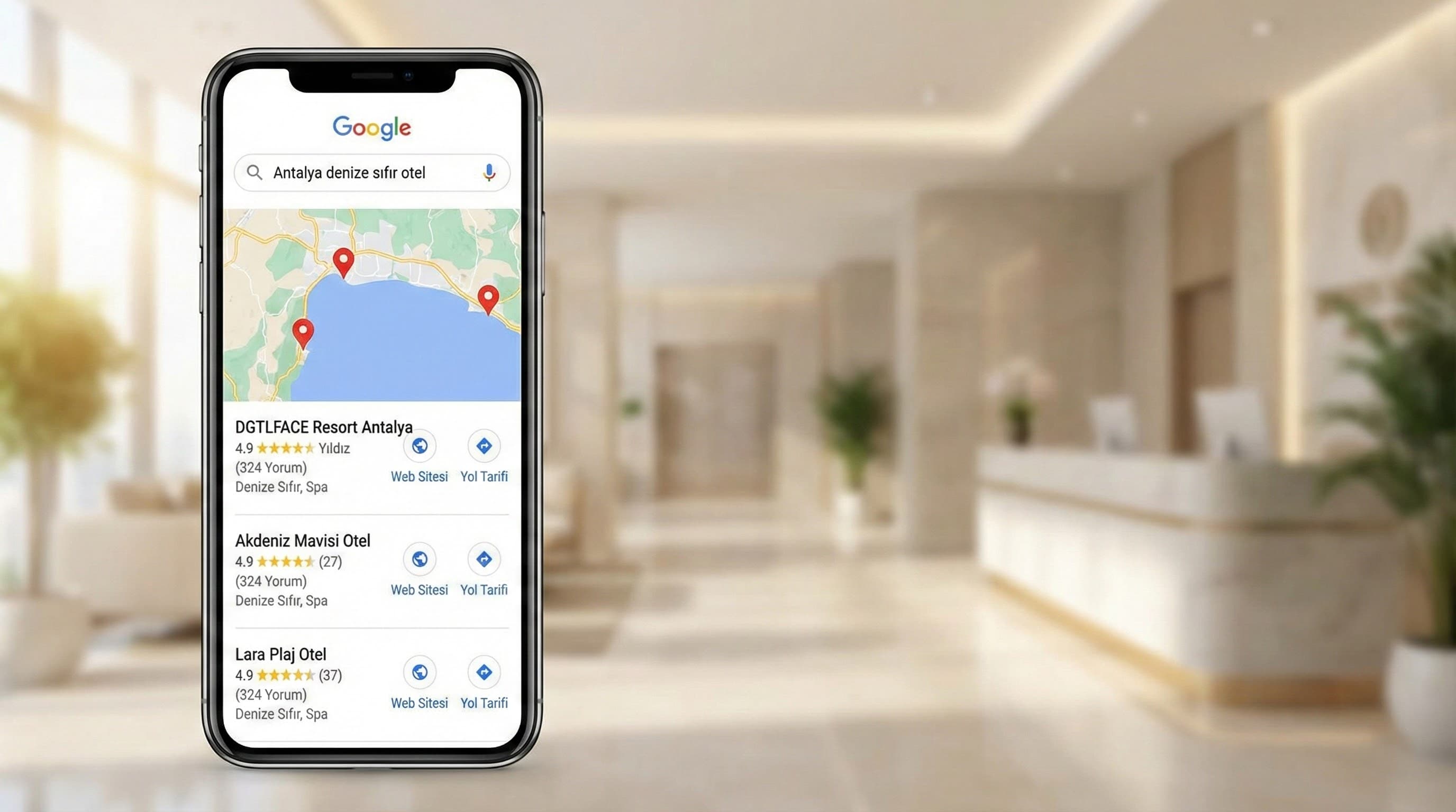 Google Haritalar Sıralama Faktörleri: Otel ve Yerel İşletmeler İçin Temel Rehber