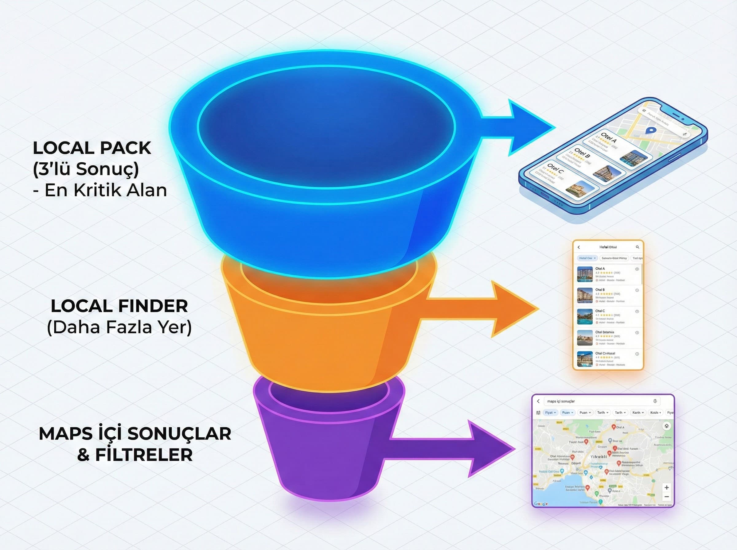 Google Haritalar ve Local Pack nasıl çalışır? (Mantık + SERP davranışı)