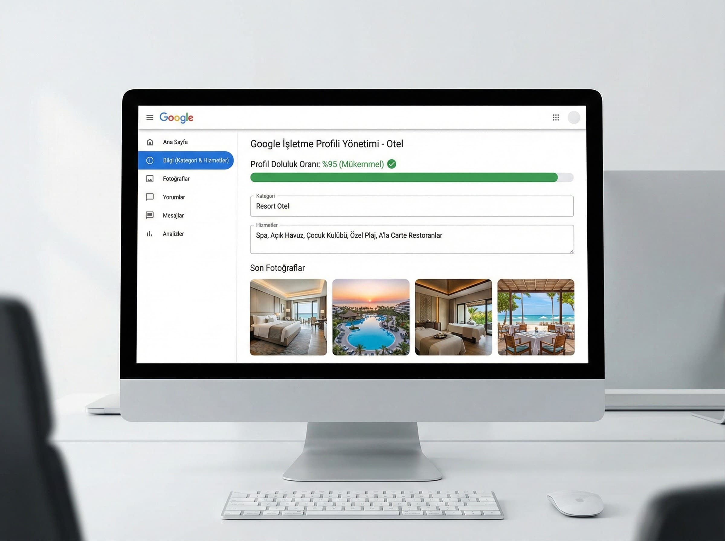Google Business Profile sinyalleri: Kategori, içerik ve güncellik