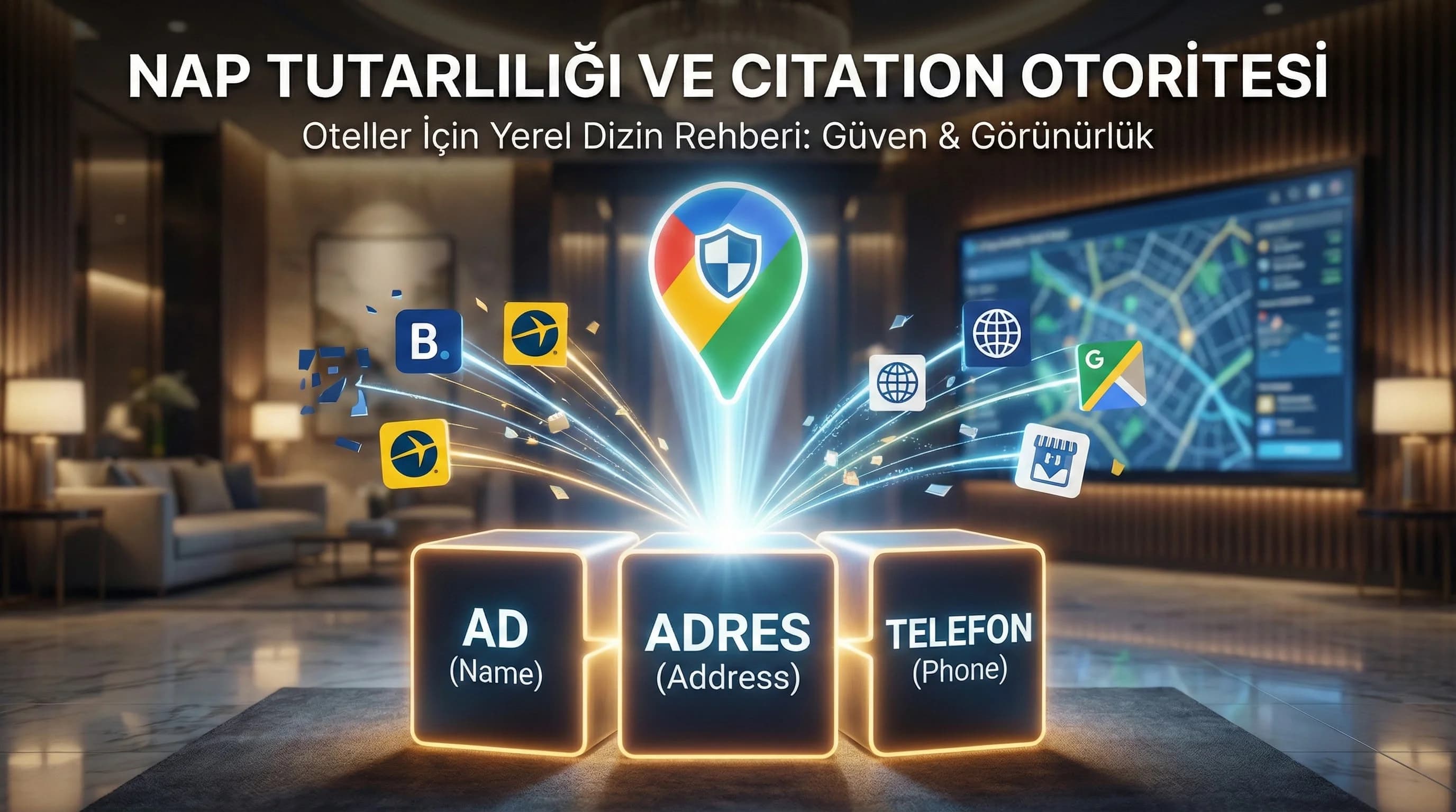 NAP Tutarlılığı, Yerel Dizinler ve Siteler Arası Otorite: Oteller İçin Yerel Alıntı (Citation) Stratejisi