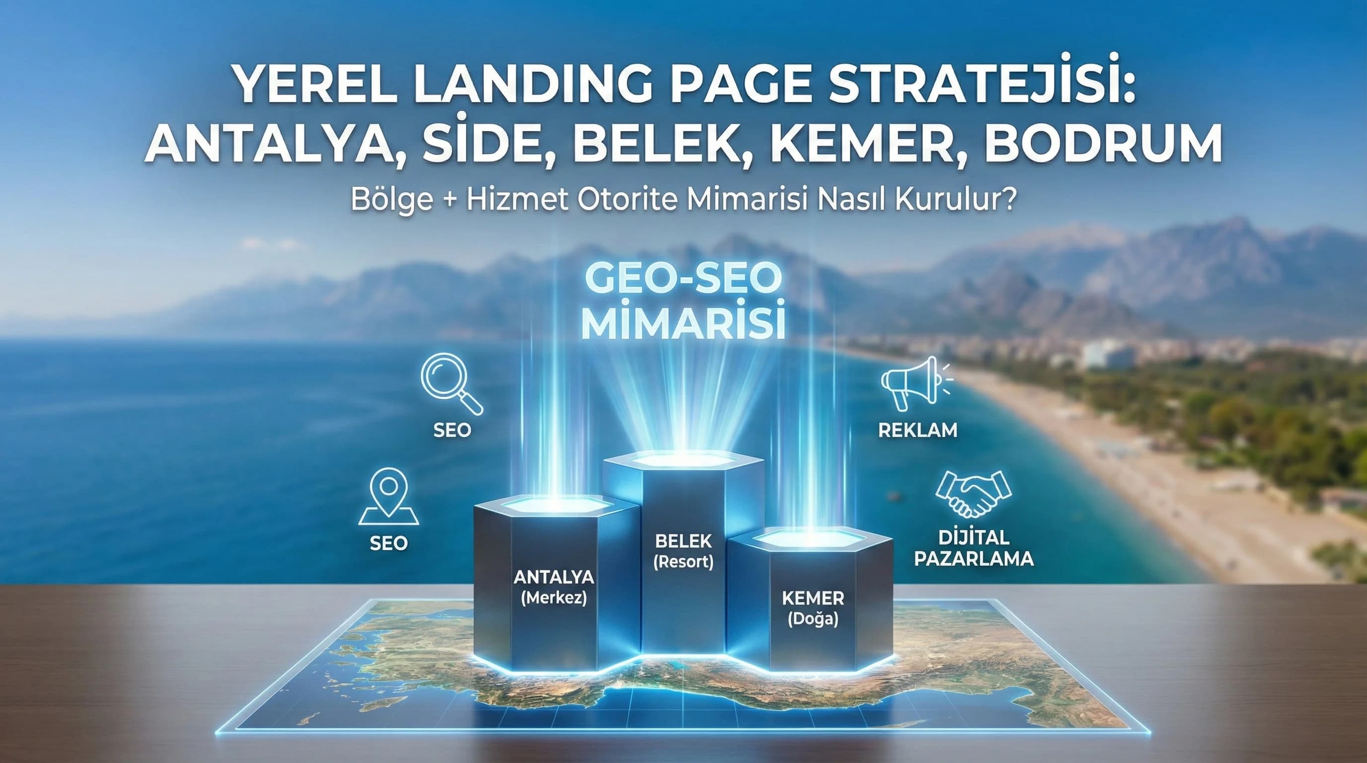 Yerel Landing Page Stratejisi: Antalya, Belek, Kemer Gibi Bölgeler İçin SEO Mimarı Nasıl Kurulur?