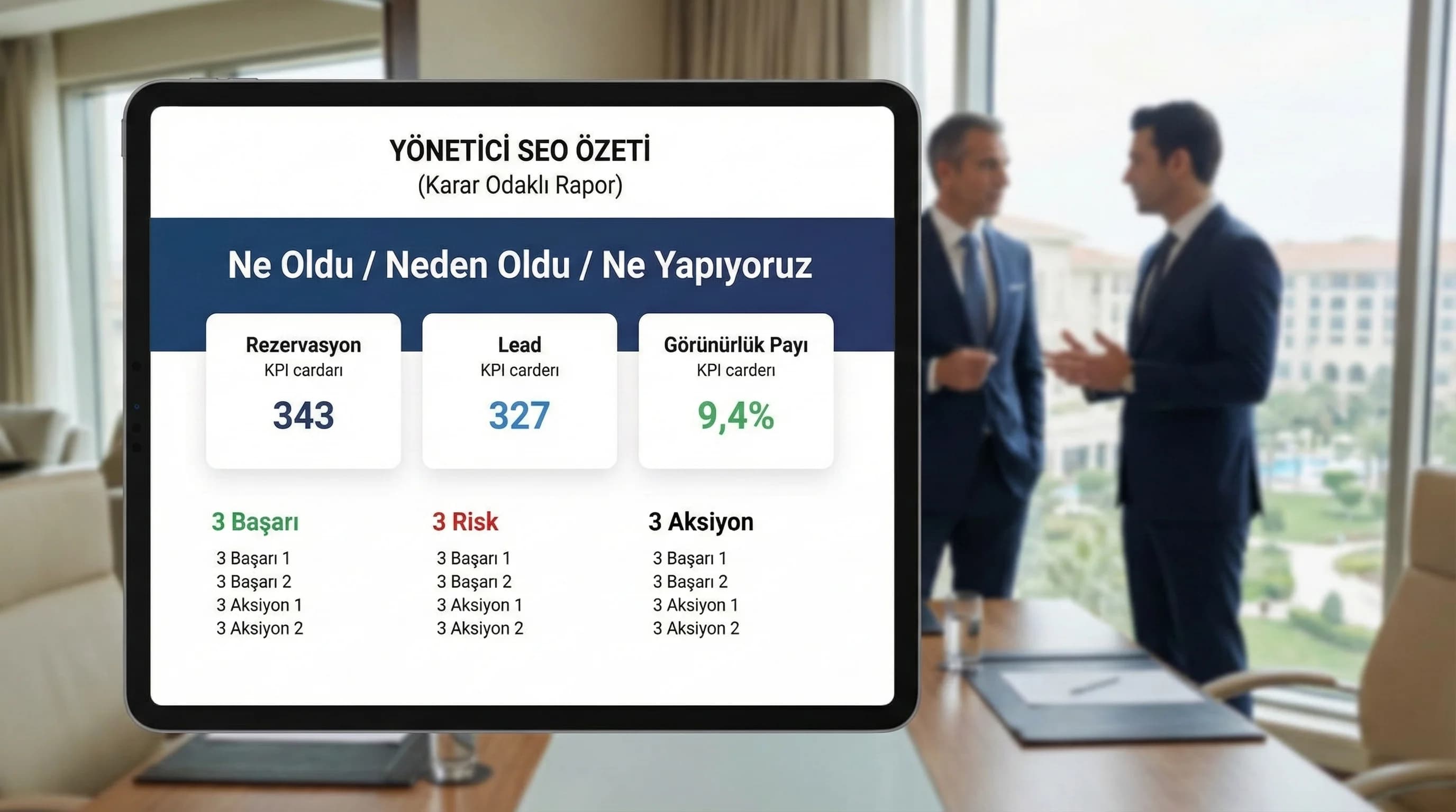 Yönetici Özeti ve Storytelling ile SEO Raporunu Nasıl Anlatırsınız?