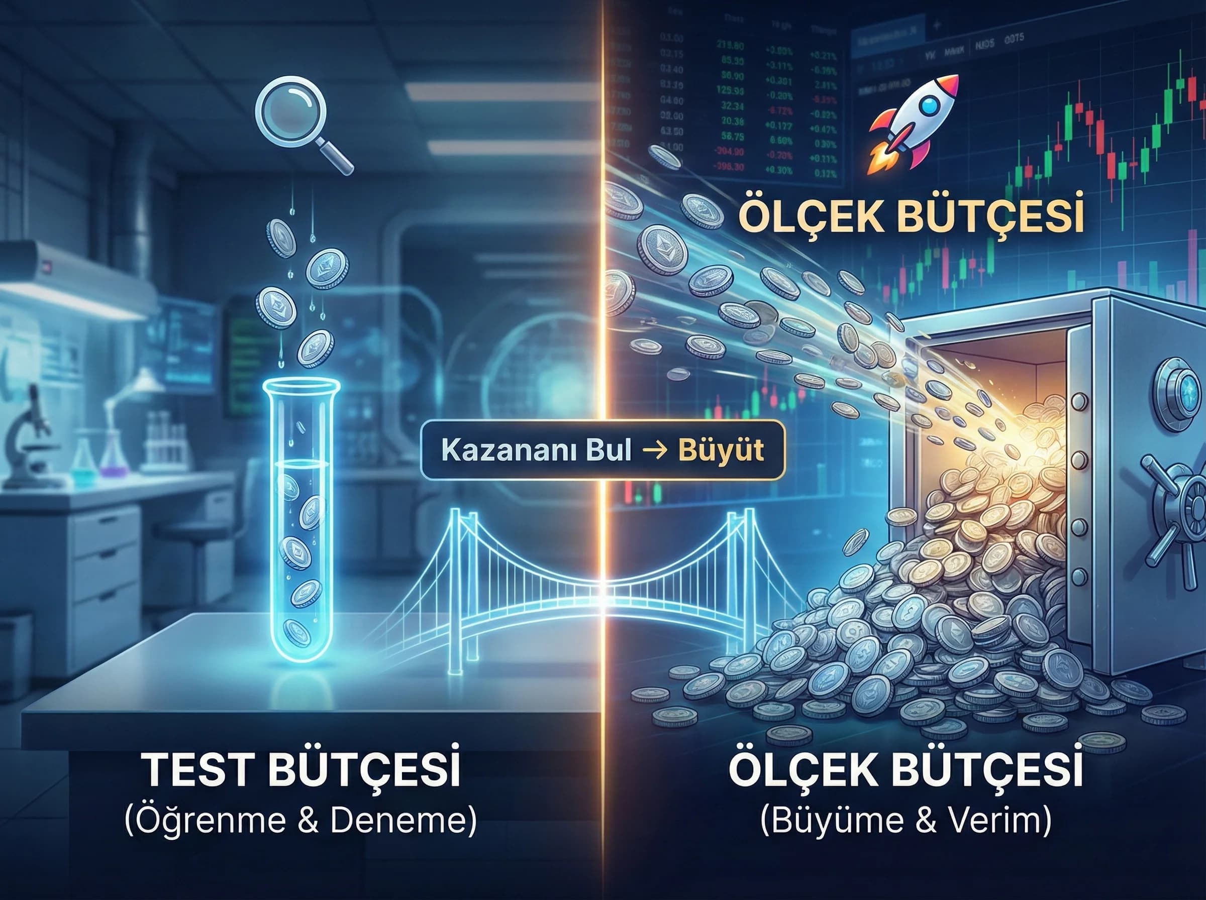 Bütçe planlama bölüm ayracı, performans odaklı reklam yönetimi bağlamı
