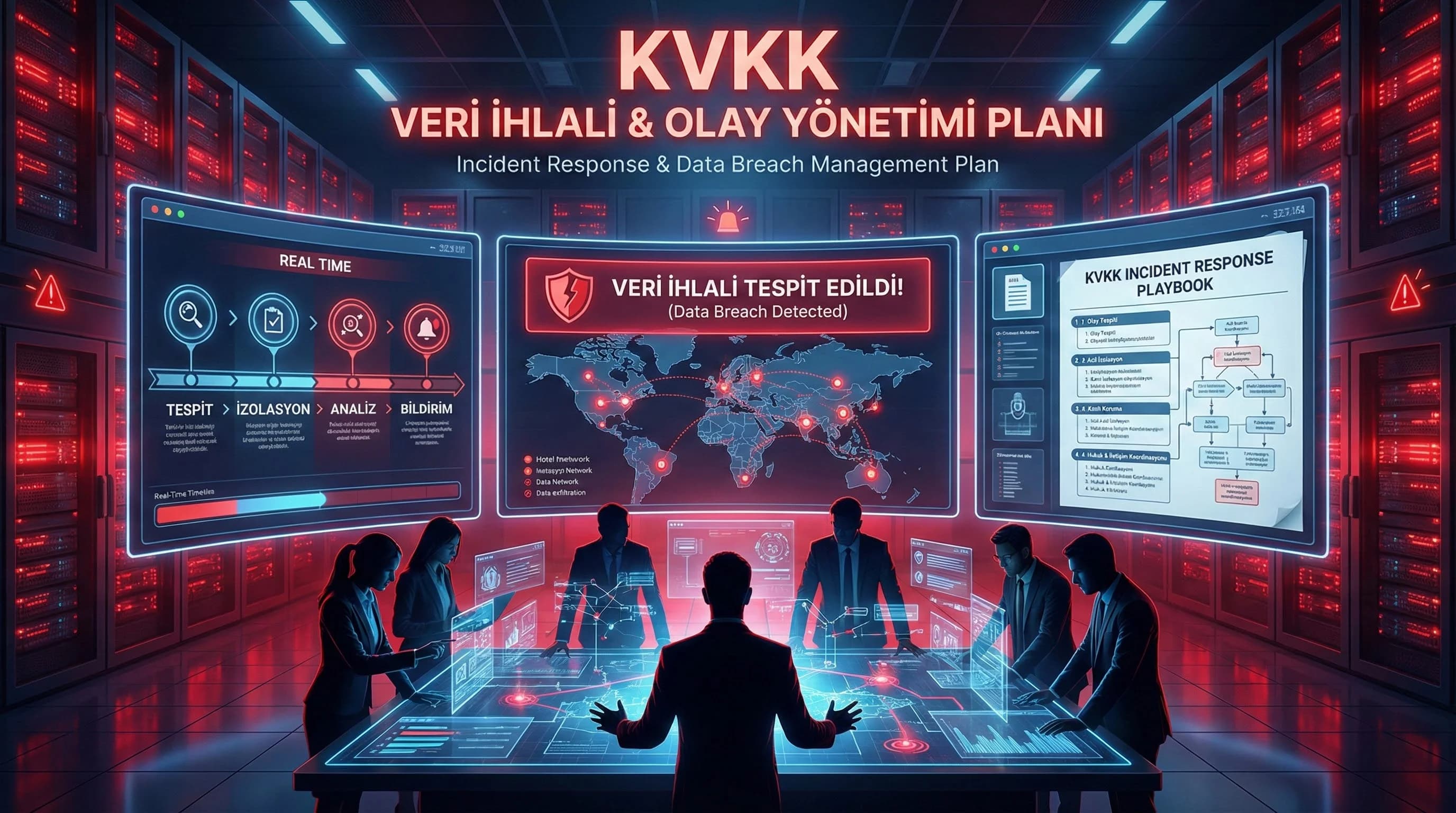 Olay Yönetimi ve Veri İhlali Incident Response Planı: KVKK Teknik Perspektif