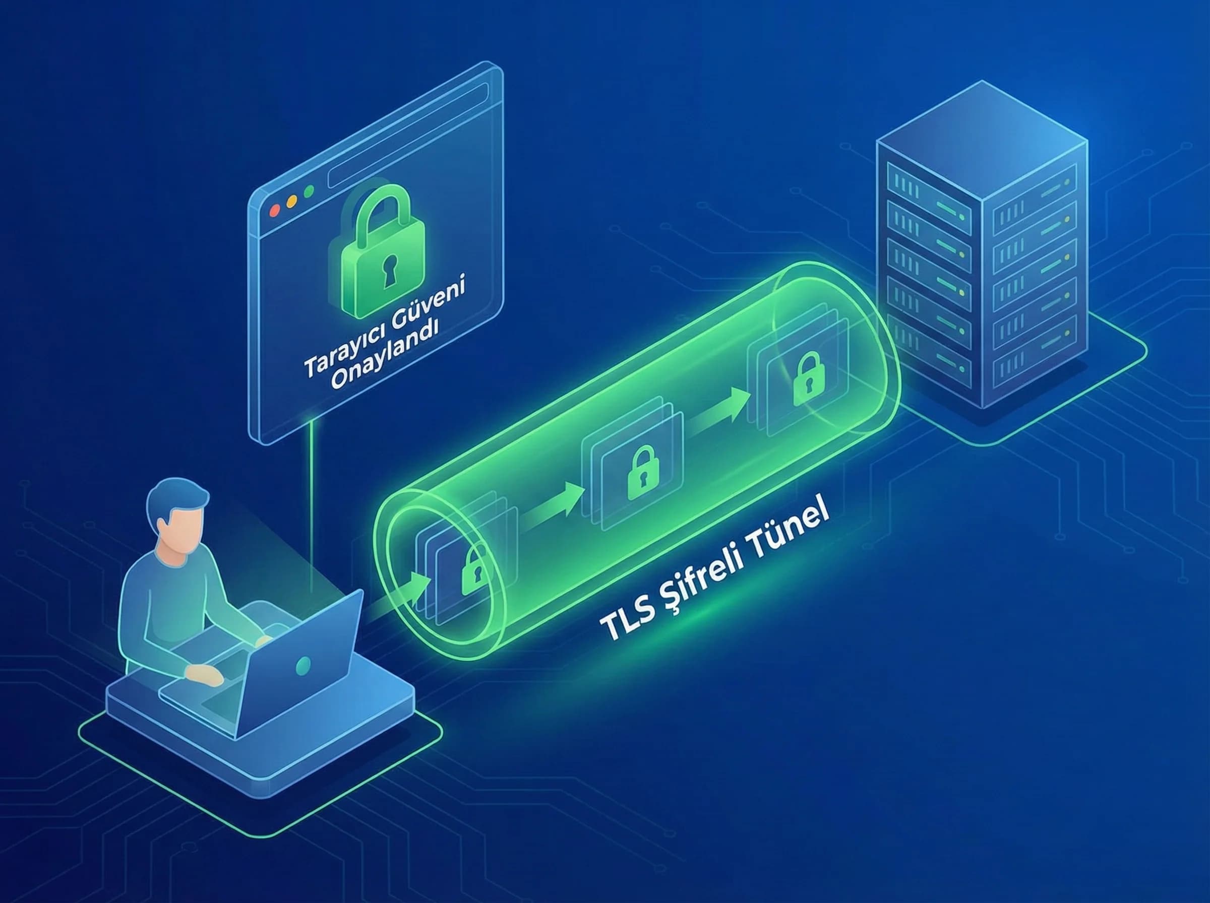 TLS ve tarayıcı güven modeli özeti, otel web siteleri için HTTPS rehberi bölümü