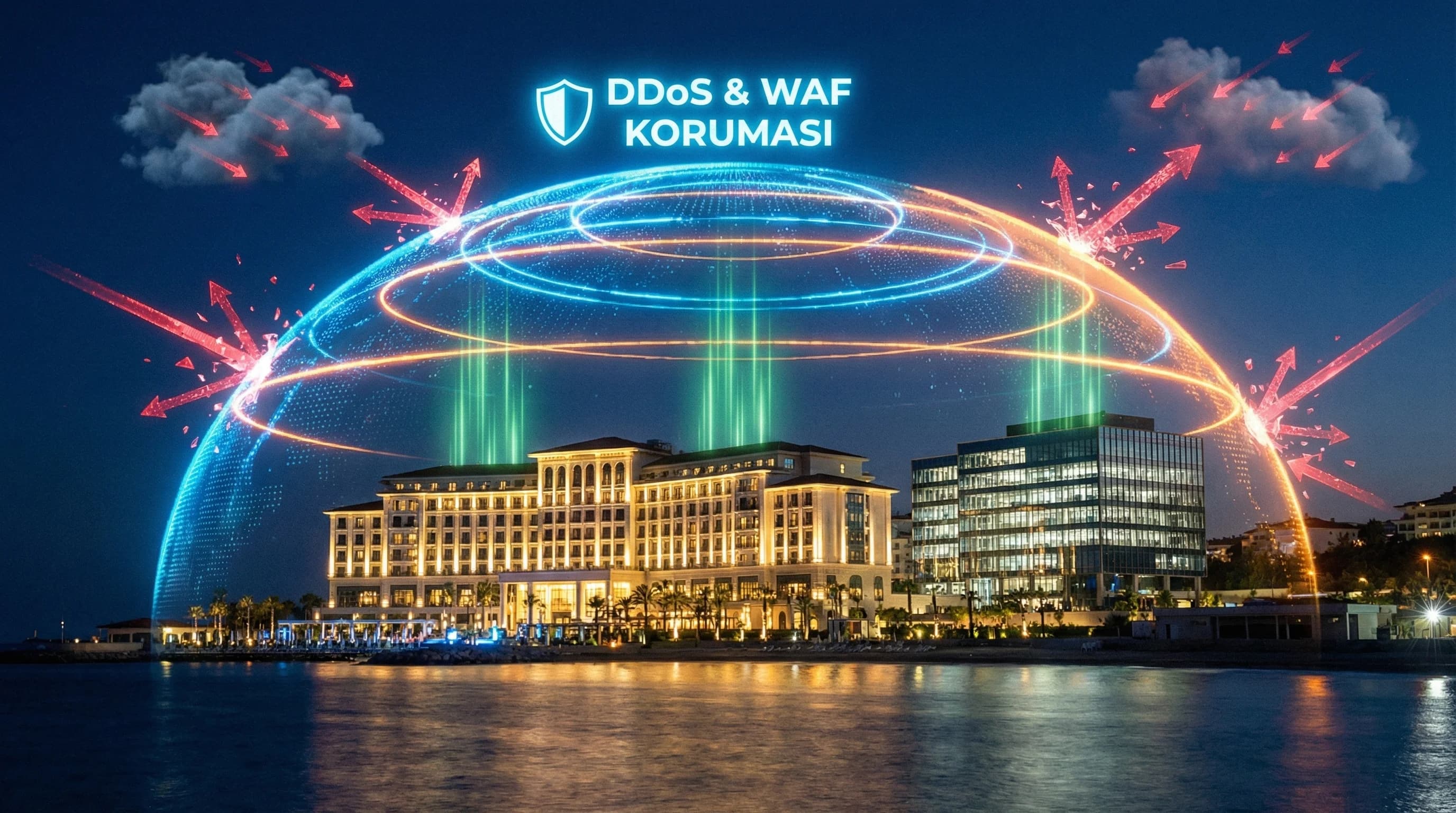DDoS Koruma ve WAF Stratejisi: Otel ve Kurumsal Siteler İçin