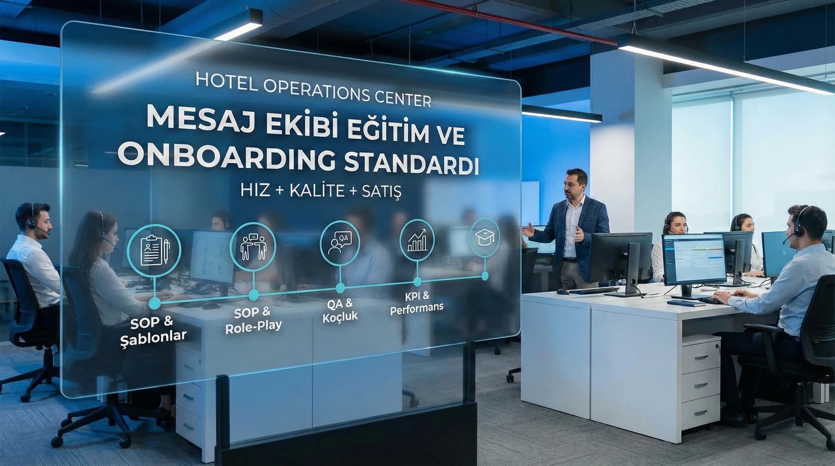 Mesaj Yönetimi Ekibi Eğitimi ve Onboarding: Otelinizde Standartları Nasıl Kurarsınız?