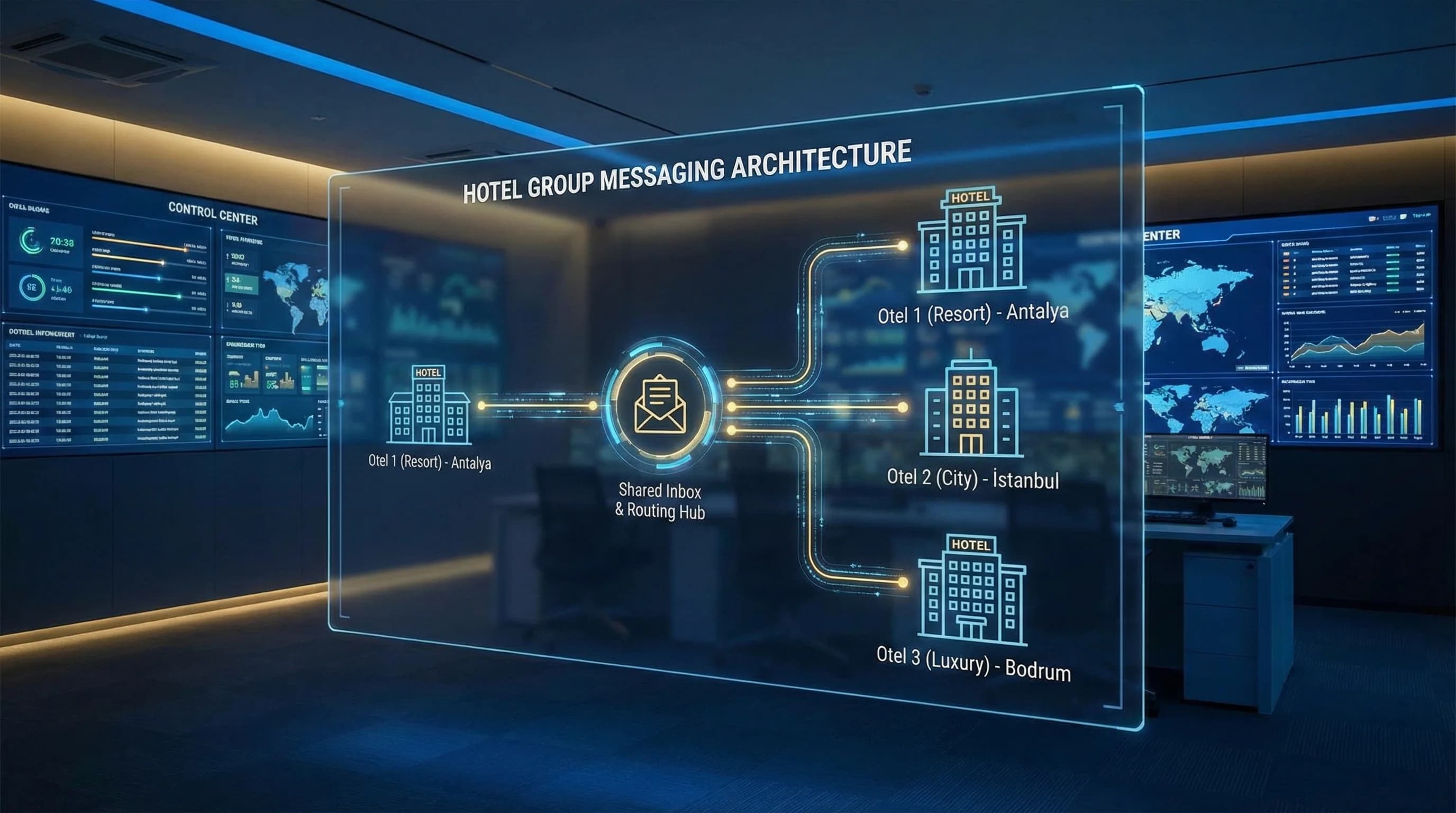 Zincir ve Çok Otelli Yapılarda Mesaj Yönetimi Mimarisi Nasıl Kurulur?