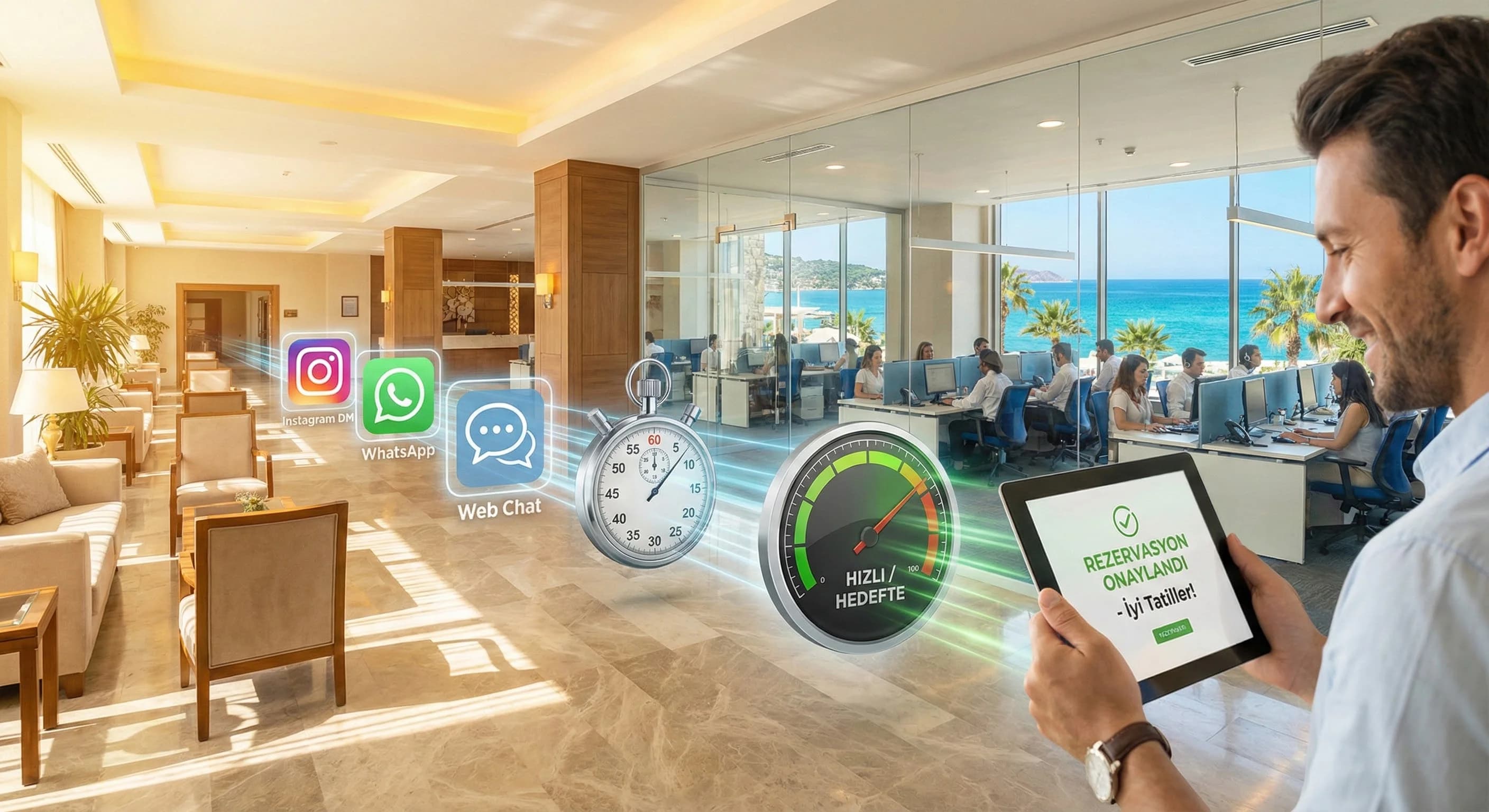 Otel Mesaj Yönetiminde SLA ve Cevap Süresi: Kaç Dakika İçinde Dönmelisiniz?