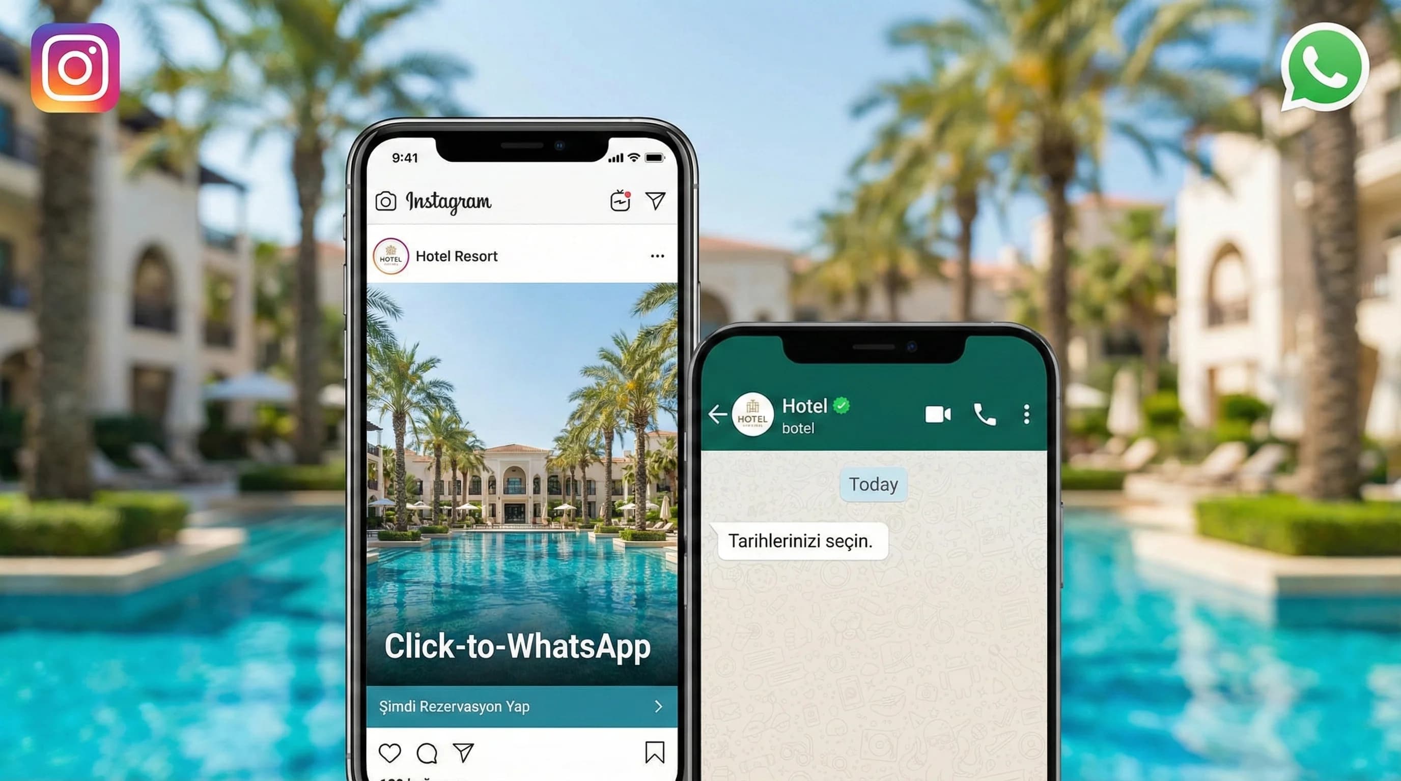 Instagram ve WhatsApp’ın Otel Rezervasyonları İçin Getirdiği Yeni Özellikler