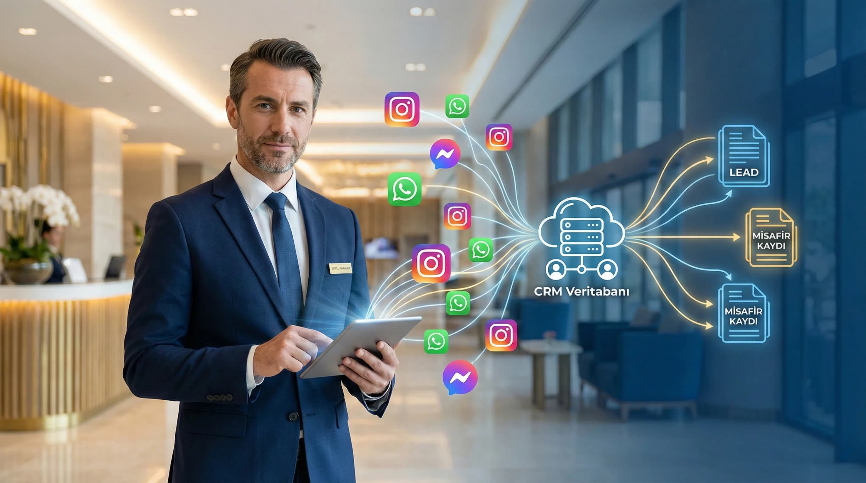 Mesaj Yönetimi ve CRM Entegrasyonu: Lead ve Misafir Kayıtlarını Nasıl Birleştirirsiniz?