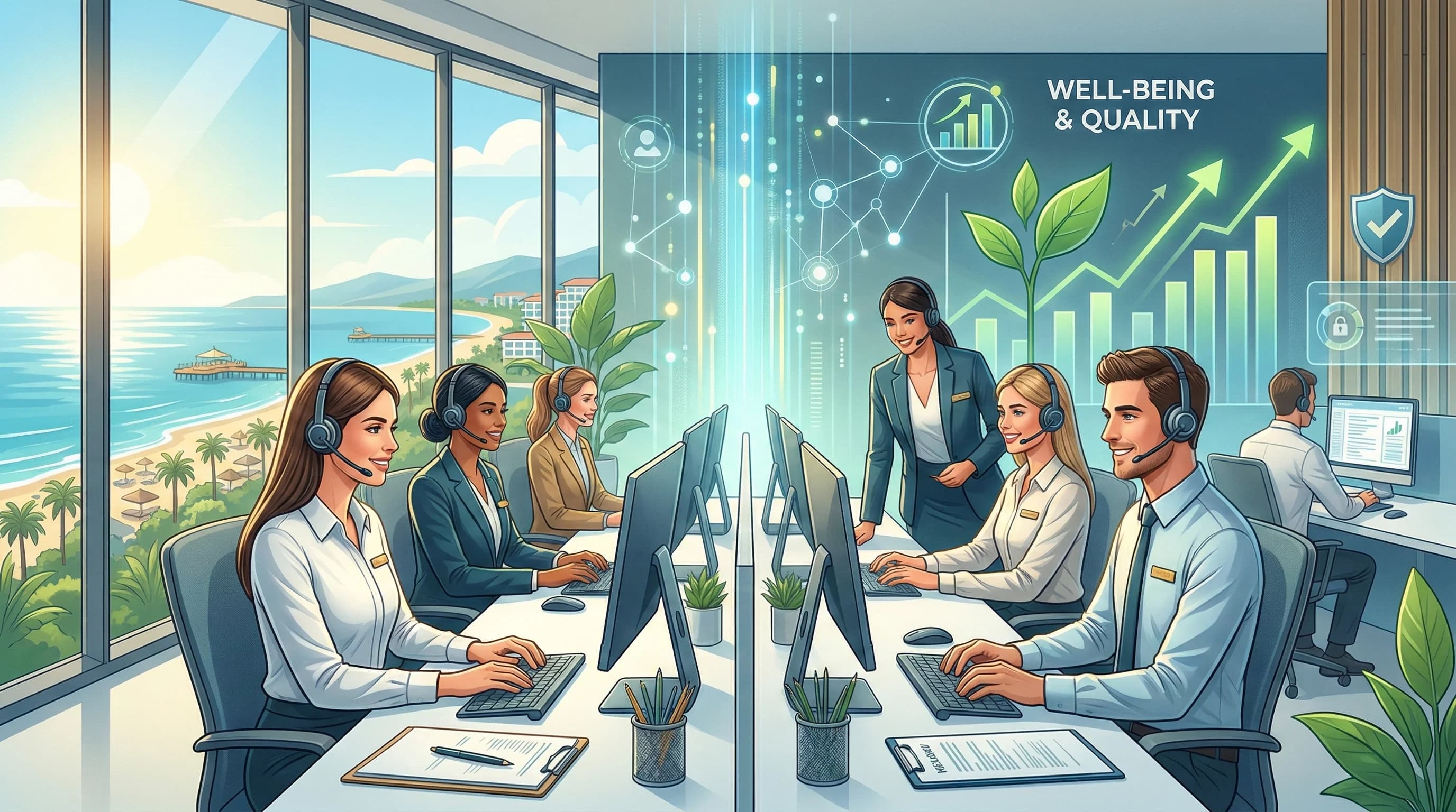 Satış Sonrası Destek Ekip Refahı ve Tükenmişlik Önleme: Misafiri Memnun Ederken Ekibi Nasıl Korumalısınız?