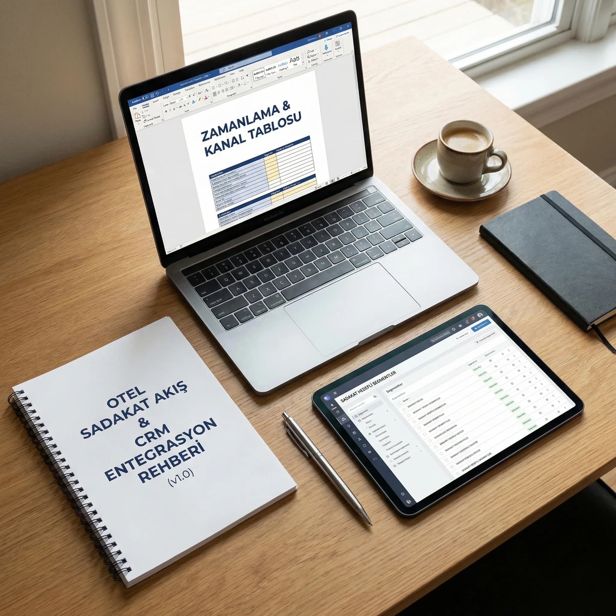 Sadakat akış deliverables amacı CRM entegrasyonu otel bağlamı